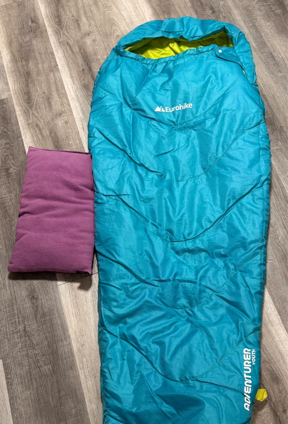 Eurohike Adventure Sleeping Bag + Pillow - photo 2