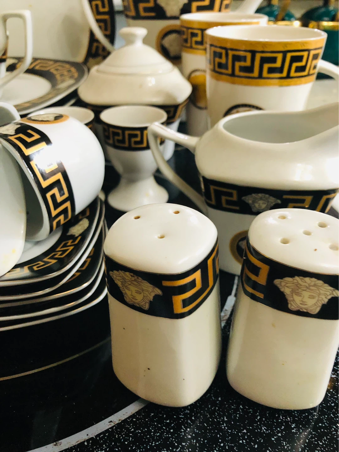 Versace Inspired Dinnerware Set  45 pieces - photo 5