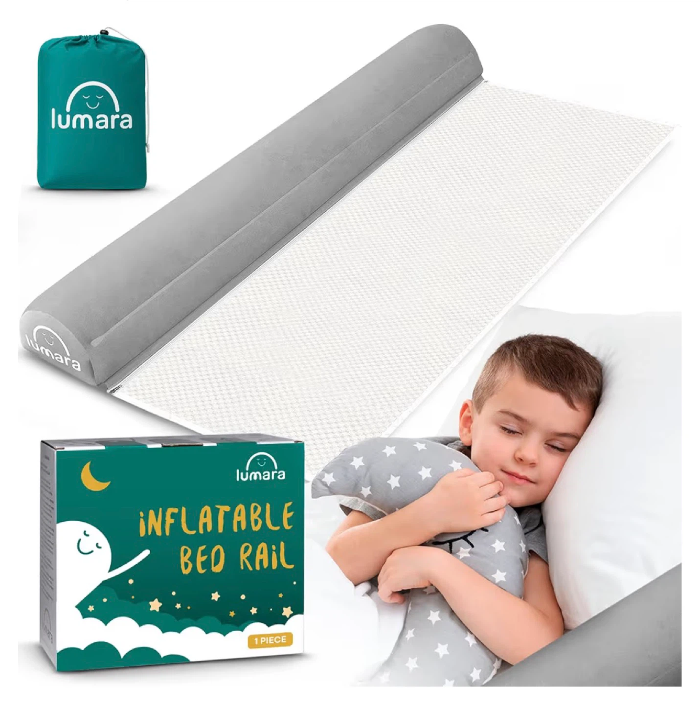 New Lumara Inflatable Bed Rail - 51"