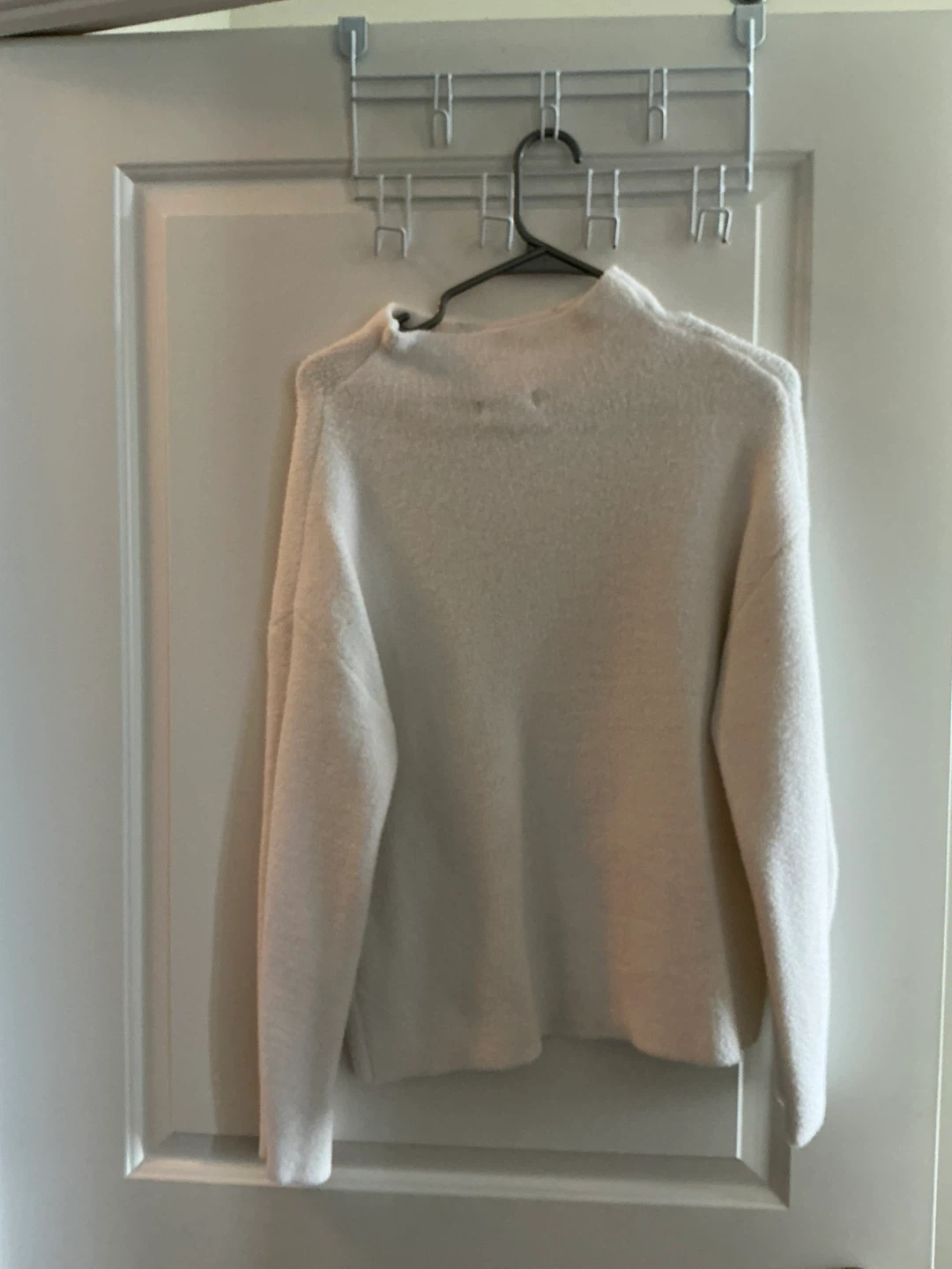 Tahari White Mock Neck Sweater - photo 2