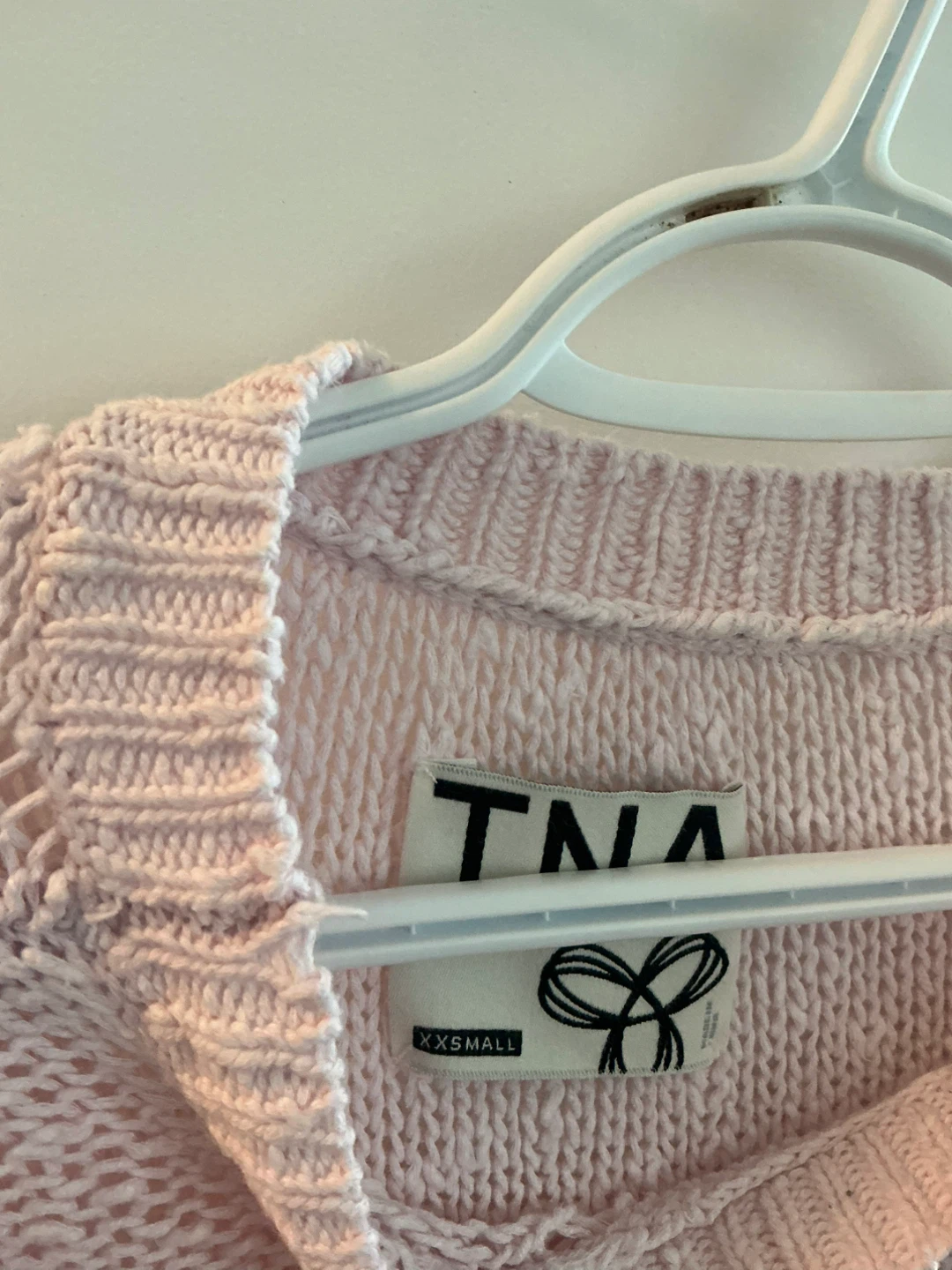 TNA Pink Knit Sweater - photo 2