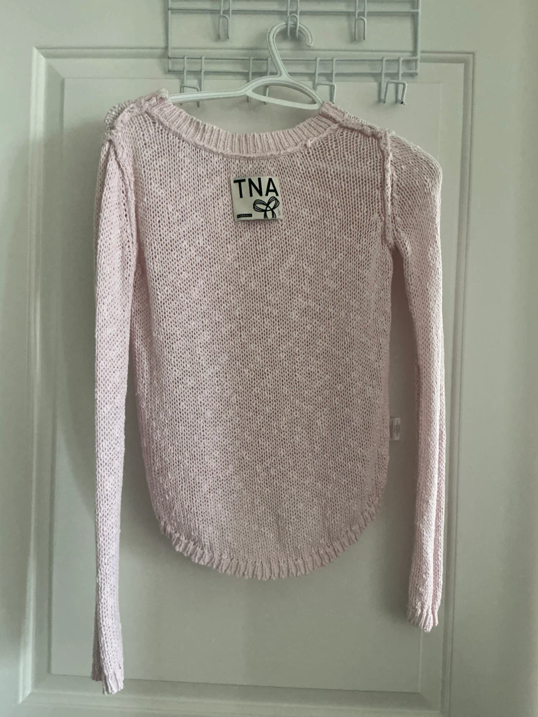 TNA Pink Knit Sweater - photo 4
