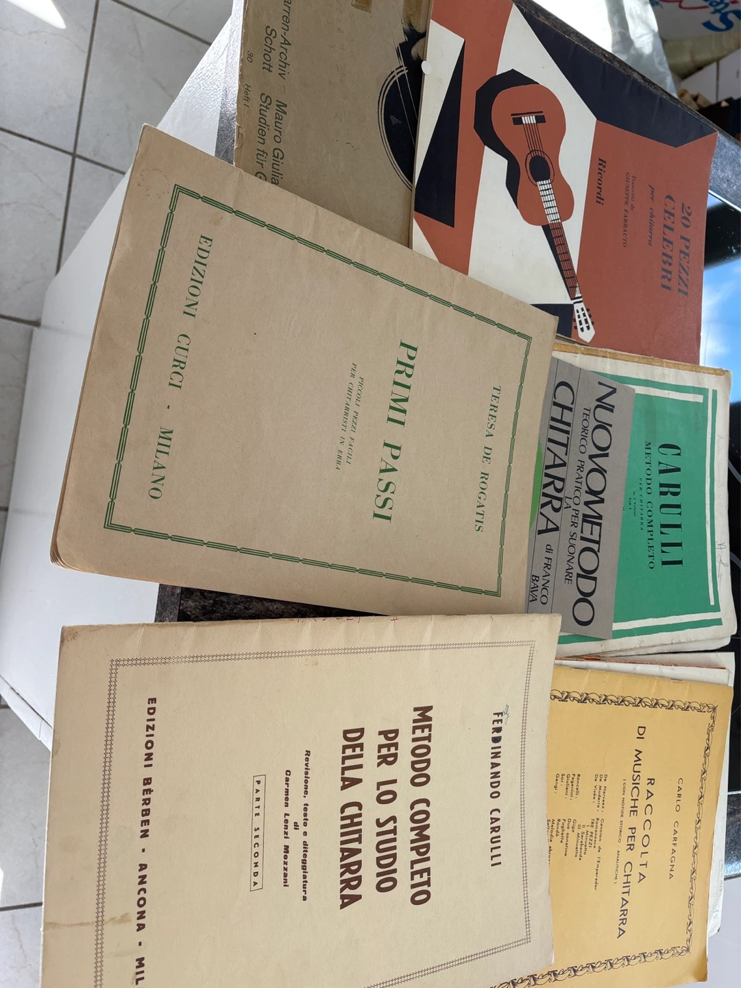 Ferdinando Carulli Guitar Method Books (Lot of 4)