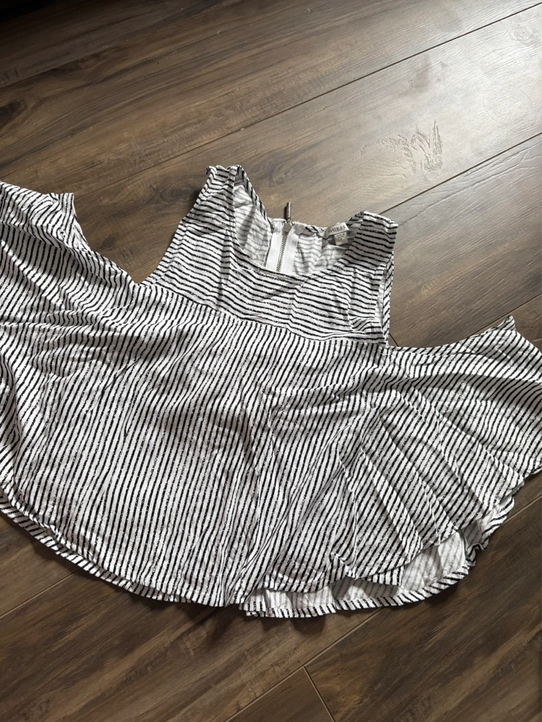 Guess Striped Tank Top Dress Size S