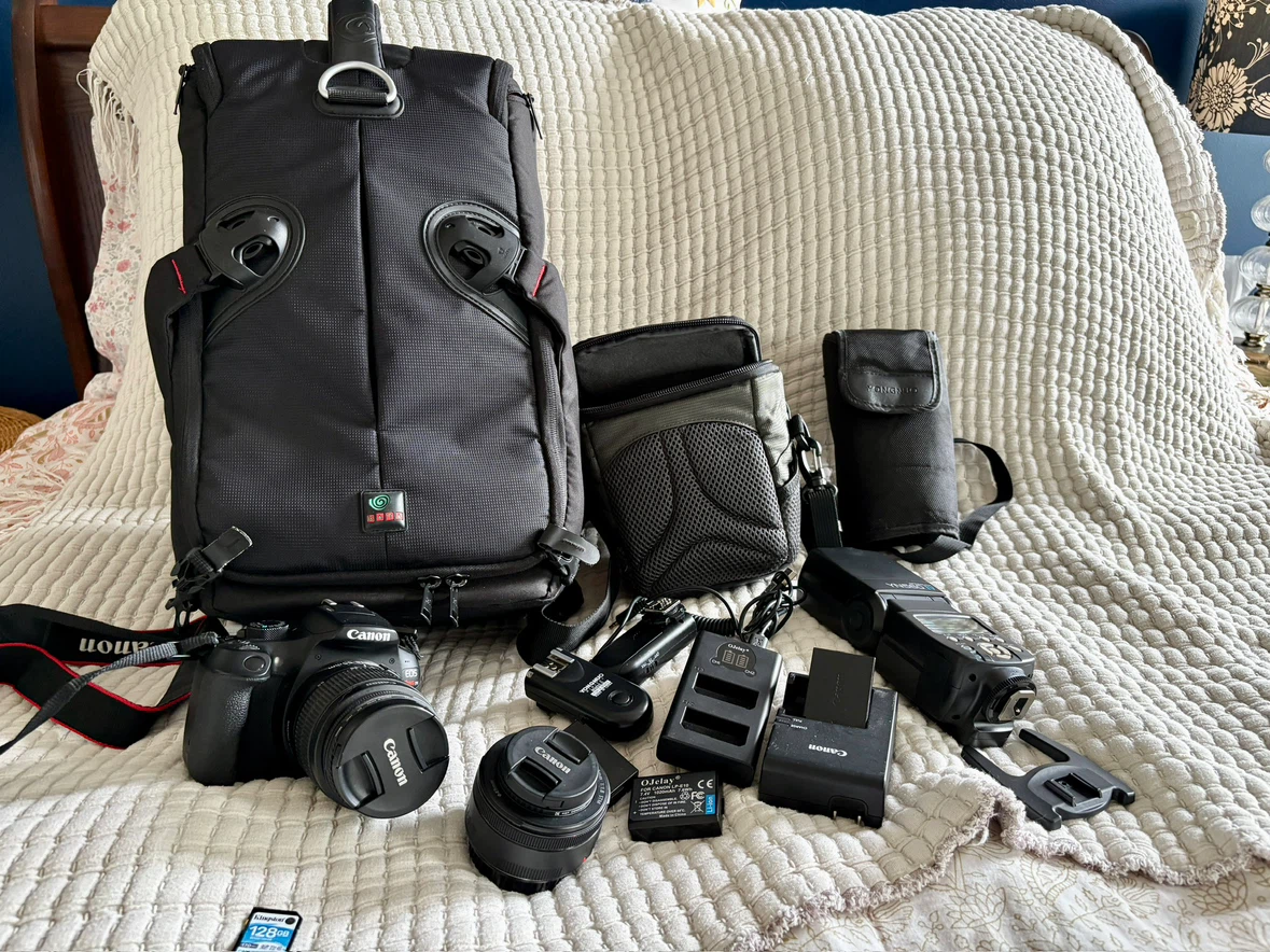 DSLR Canon Rebel EOS T6 bundle