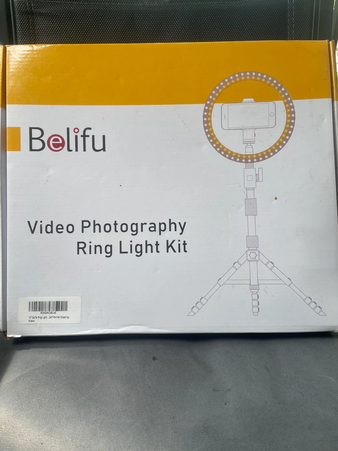 Belifu Video Photography Ring Light Kit with Tripod - photo 2