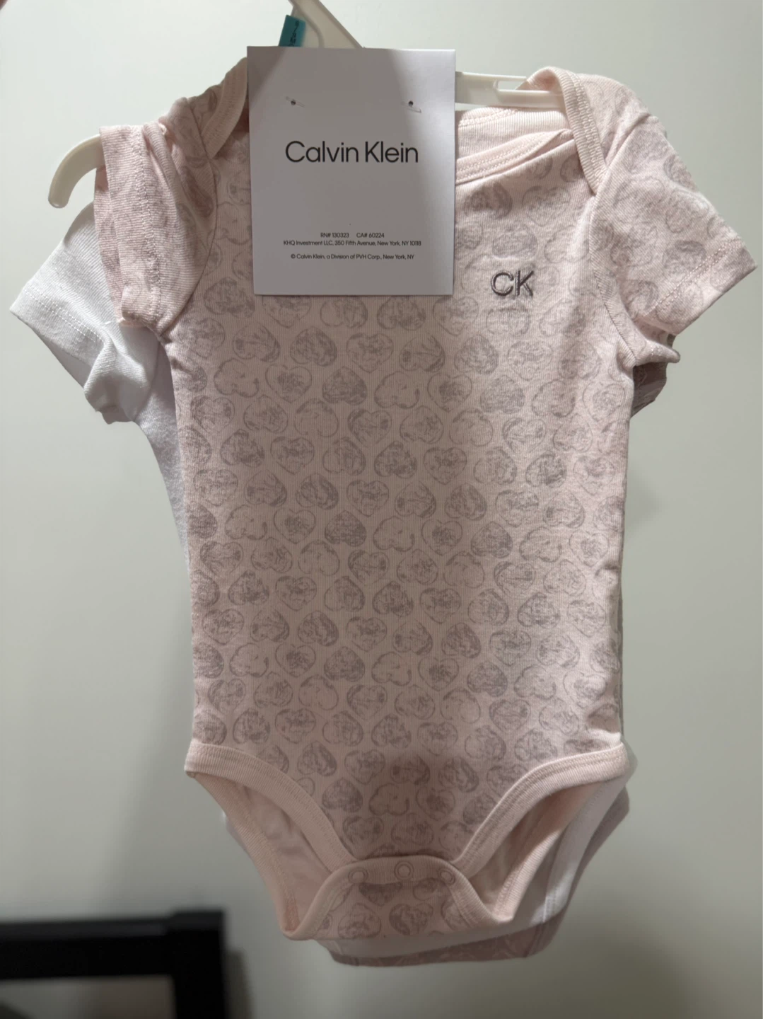 Calvin Klein 3 Baby Bodysuits