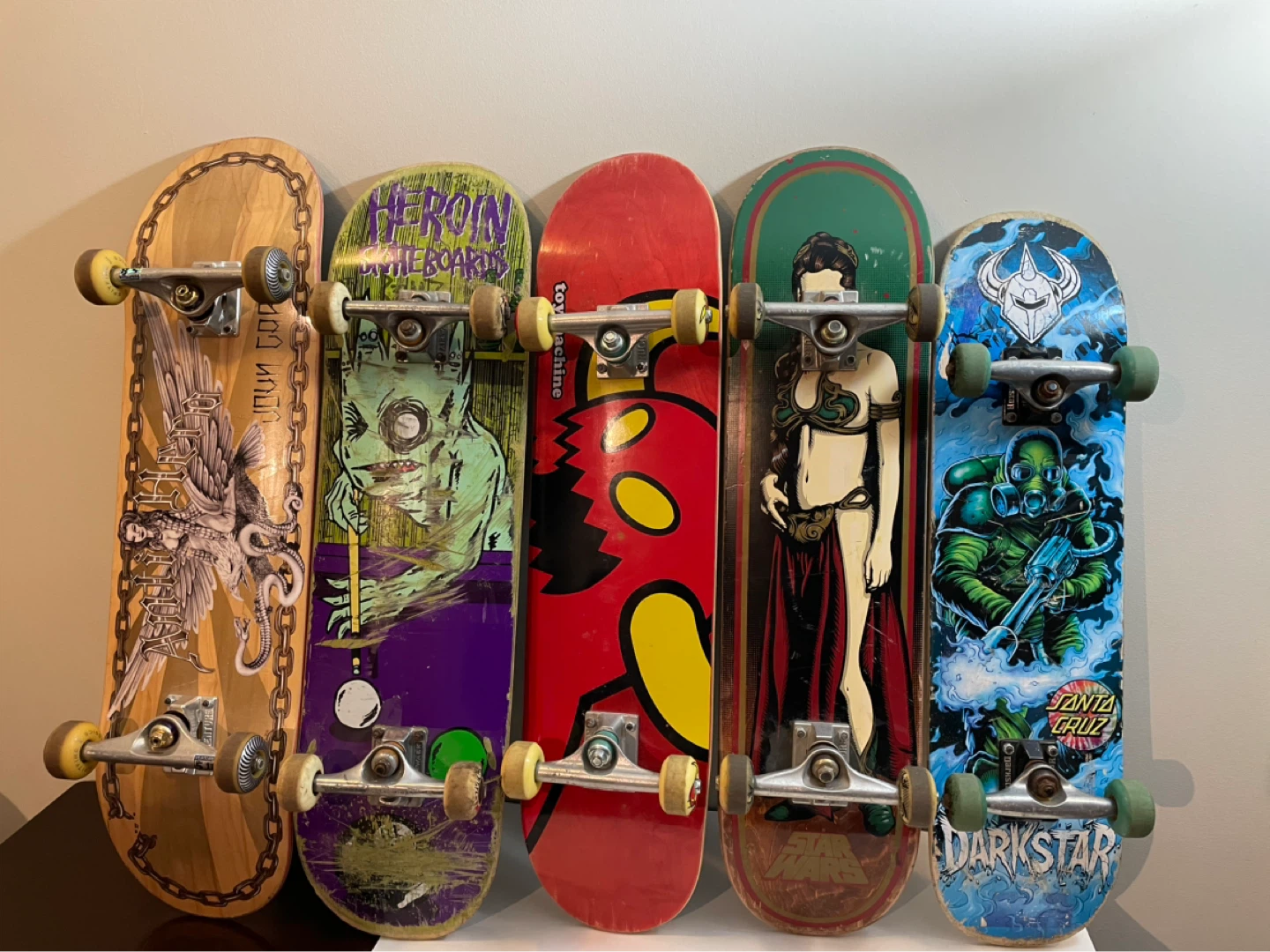 Assorted Skateboards - Heroin, Star Wars, Santa Cruz, Darkstar - photo 4