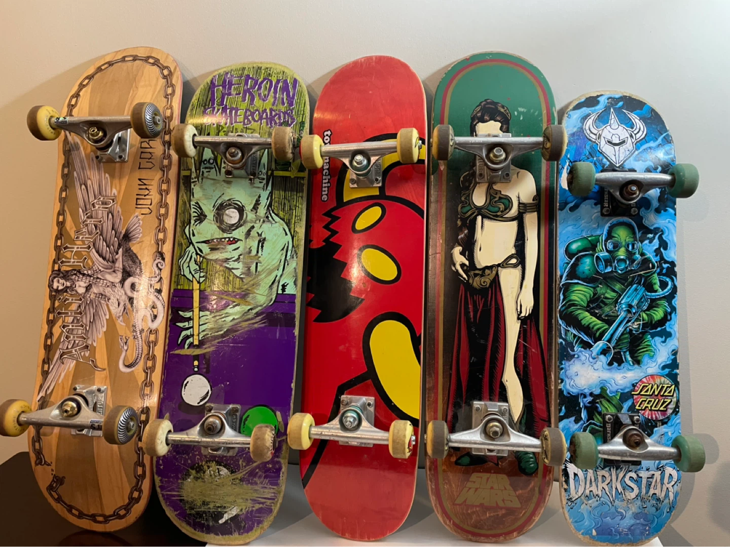 Assorted Skateboards - Heroin, Star Wars, Santa Cruz, Darkstar - photo 2