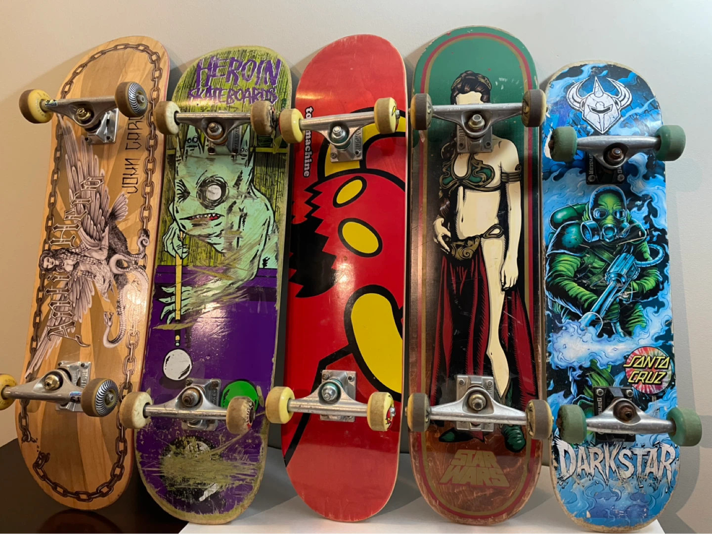Assorted Skateboards - Heroin, Star Wars, Santa Cruz, Darkstar - photo 5