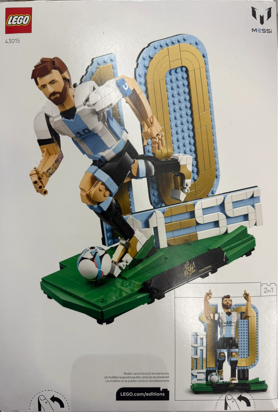 LEGO Lionel Messi Soccer Legend Building Set 43015 - photo 2