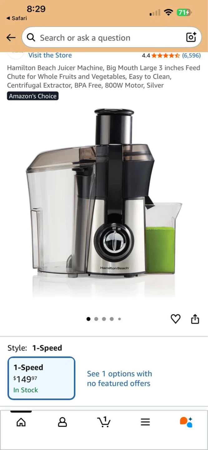 Hamilton Beach Big Mouth Pro Juice Extractor - photo 3