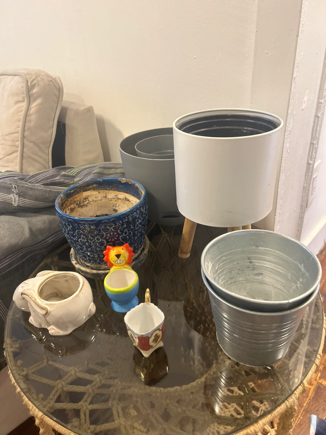 Assorted Planters and Decorative Pots