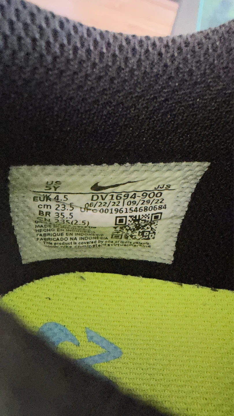Nike Dunk Low SE Acid Wash Baltic Blue Volt GS Size 5Y - photo 4