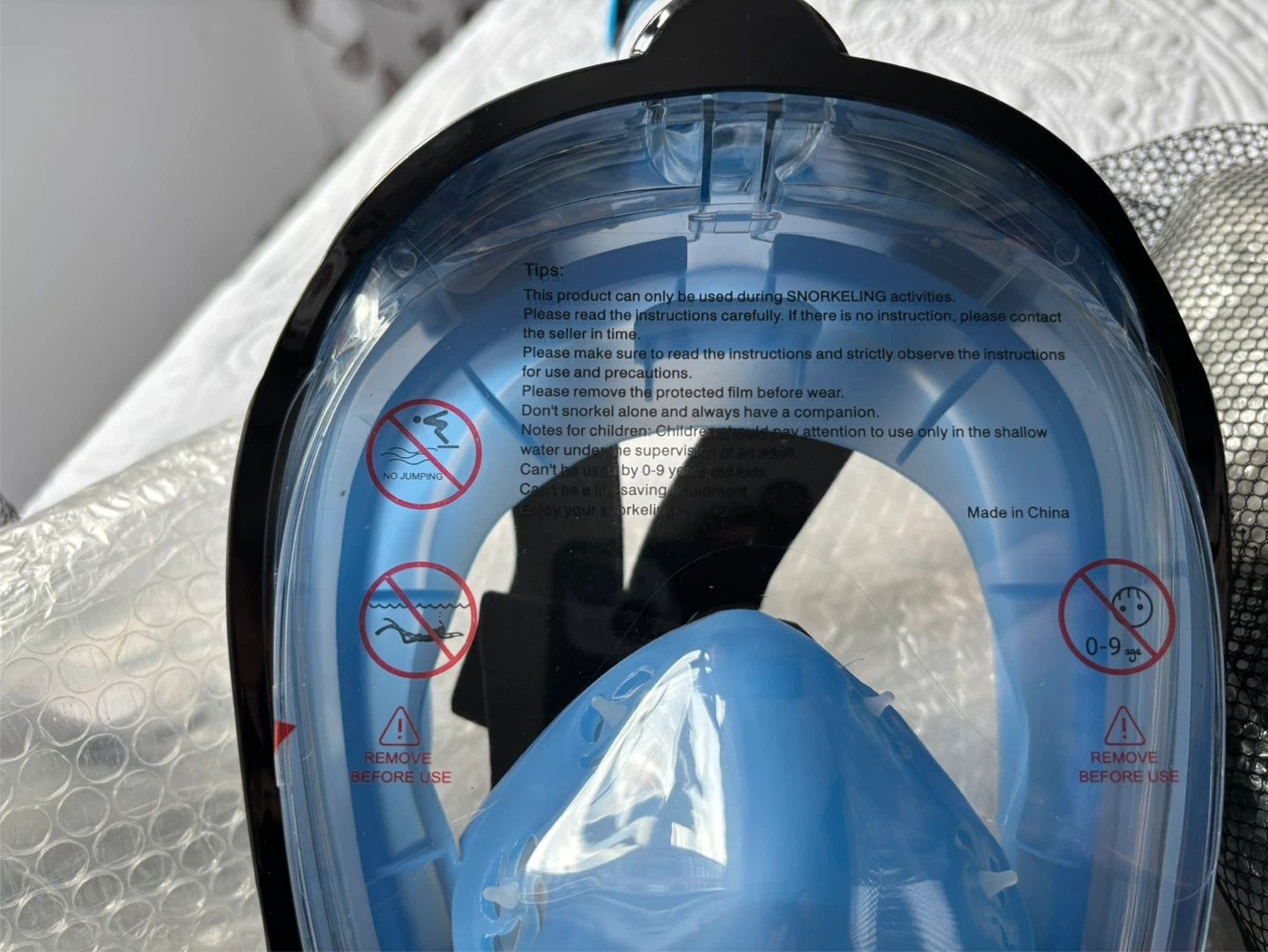 Full Face Snorkel Mask 2-Pack - Large/X-Large - photo 2