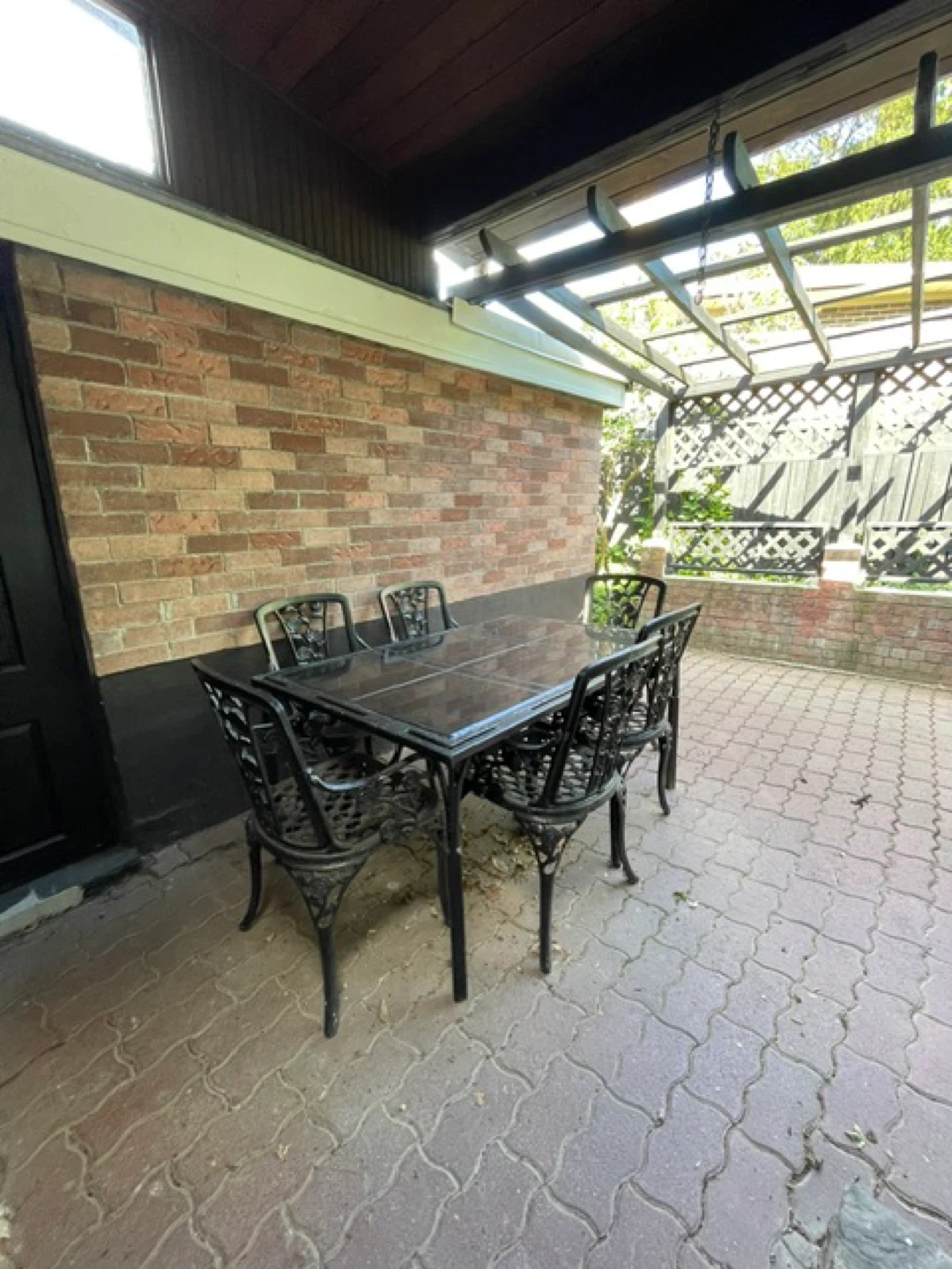 Cast Aluminum Patio Dining Set