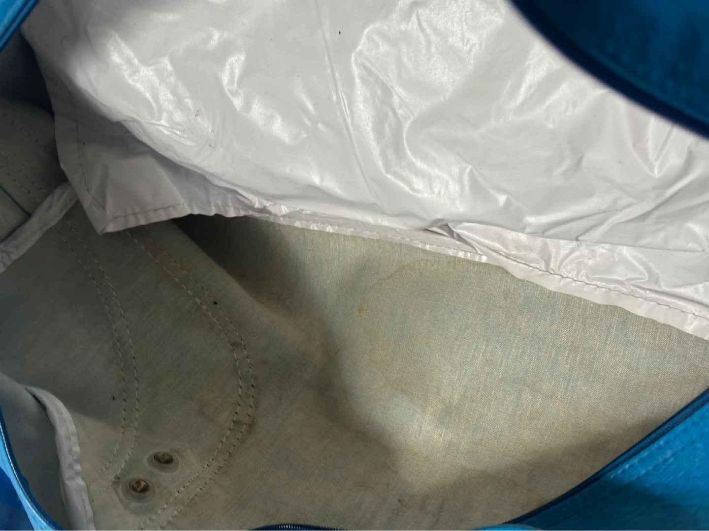 Vintage Adidas Blue Gym Bag 70’s or 80’s - photo 5