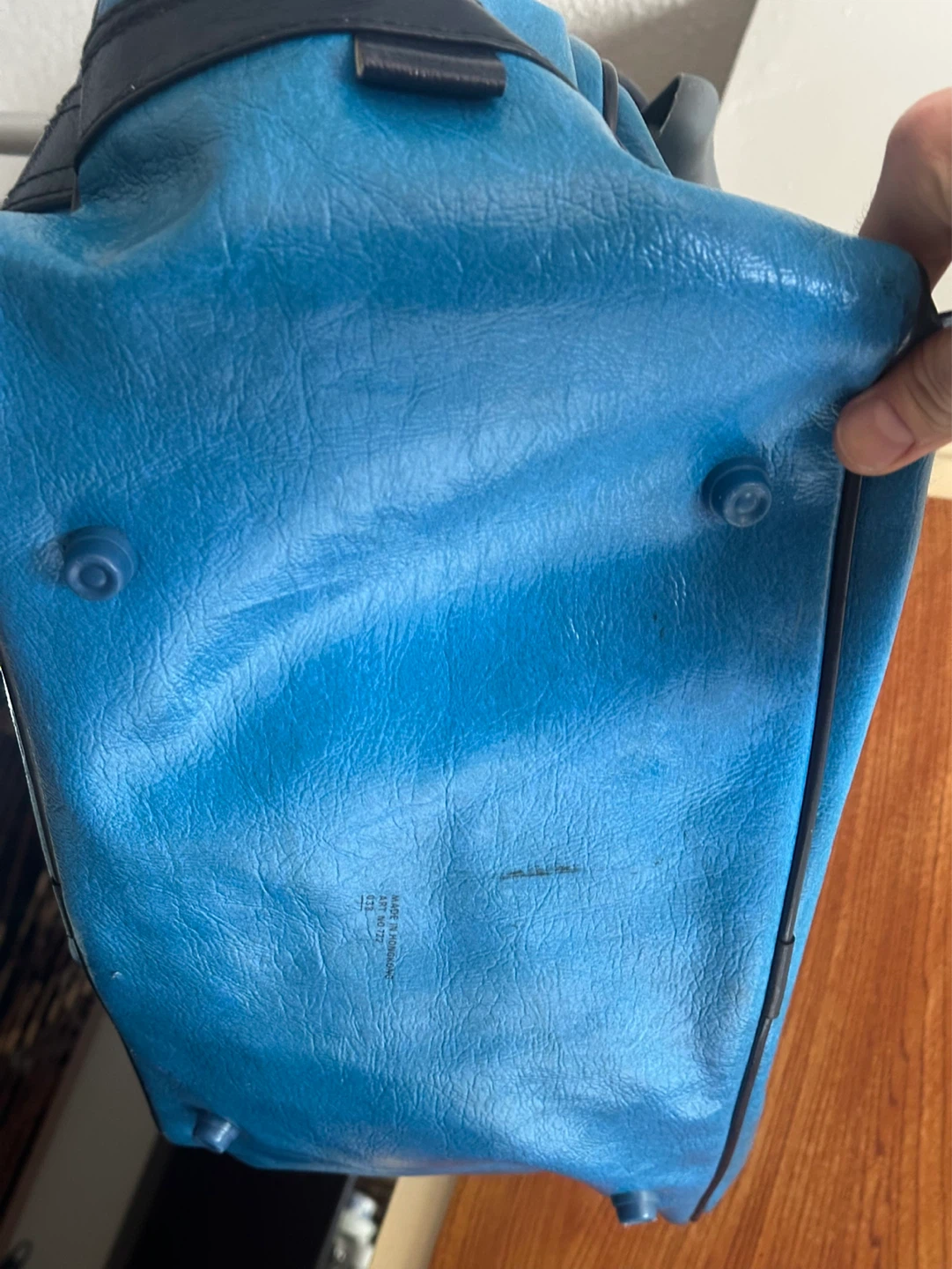 Vintage Adidas Blue Gym Bag 70’s or 80’s - photo 3