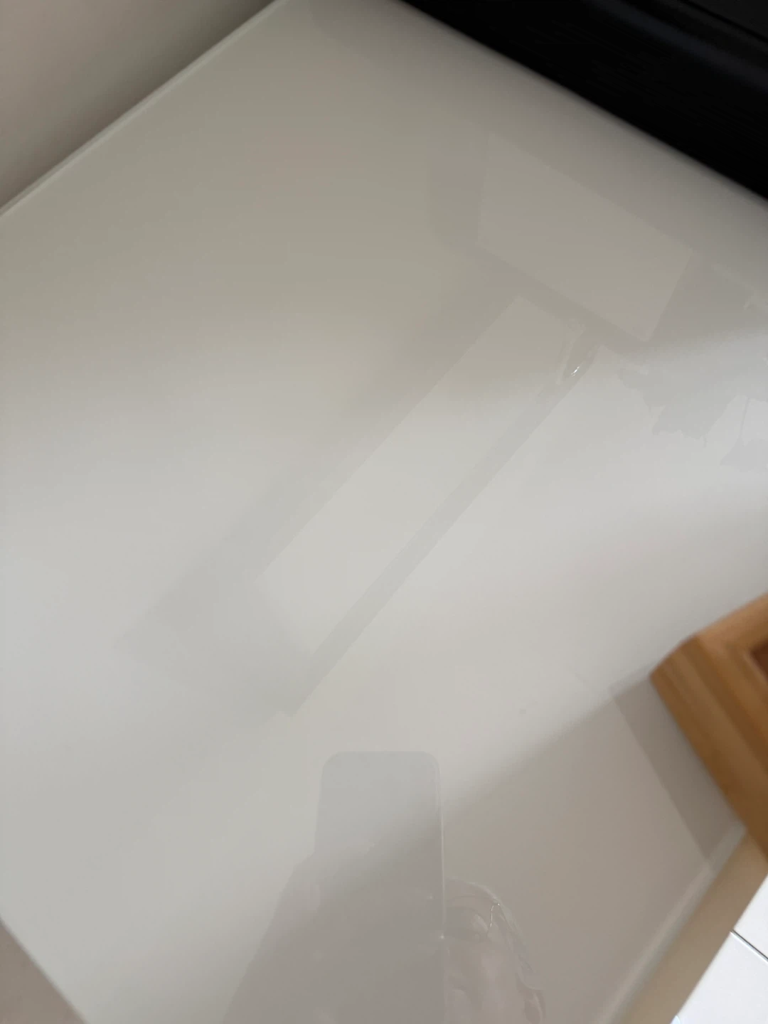 IKEA beats White Storage Cabinet with Doors and glass top - photo 4