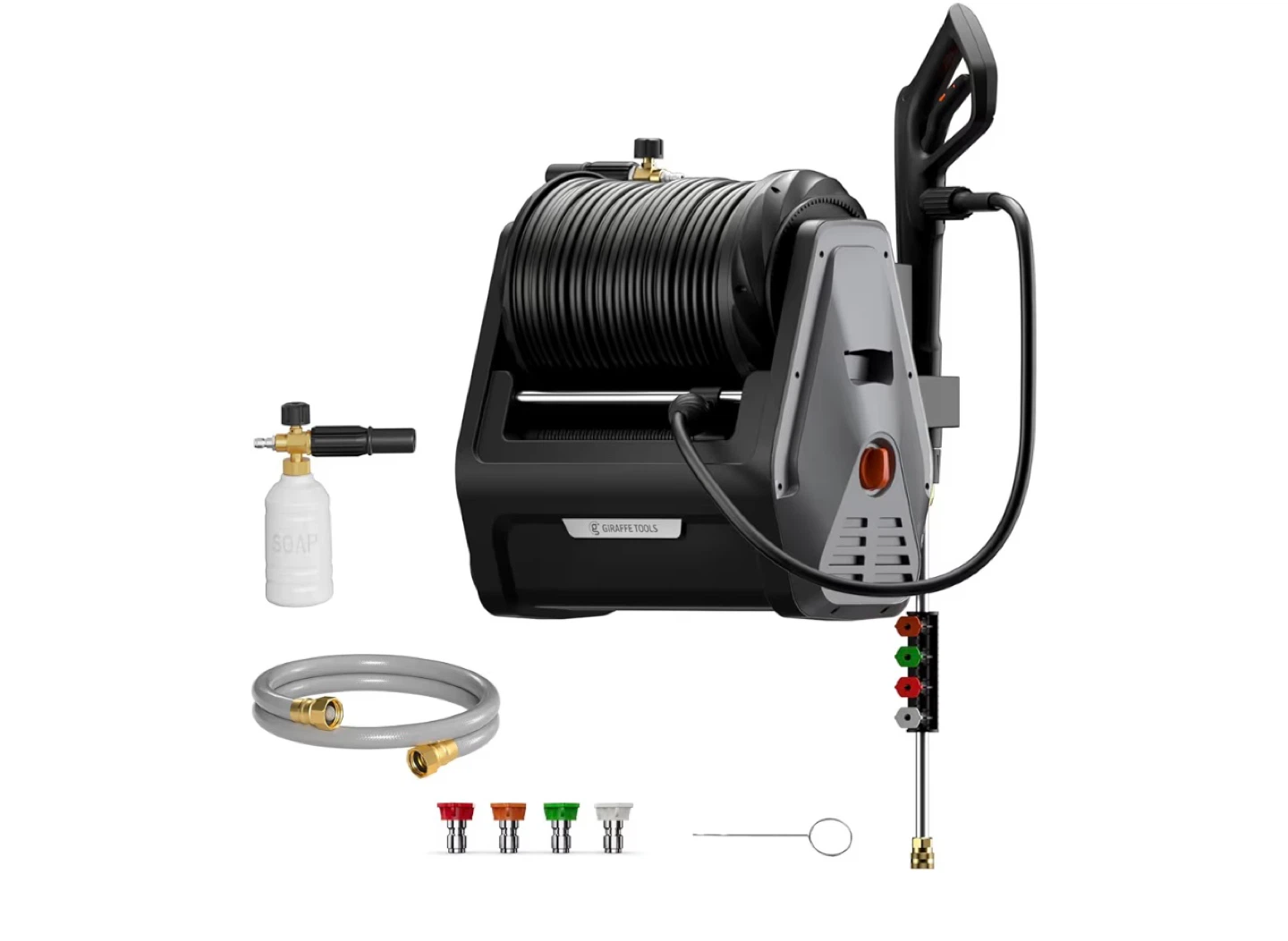 Pressure Washer (Max 2900PSI, 2.2GPM,) 100ft Hose