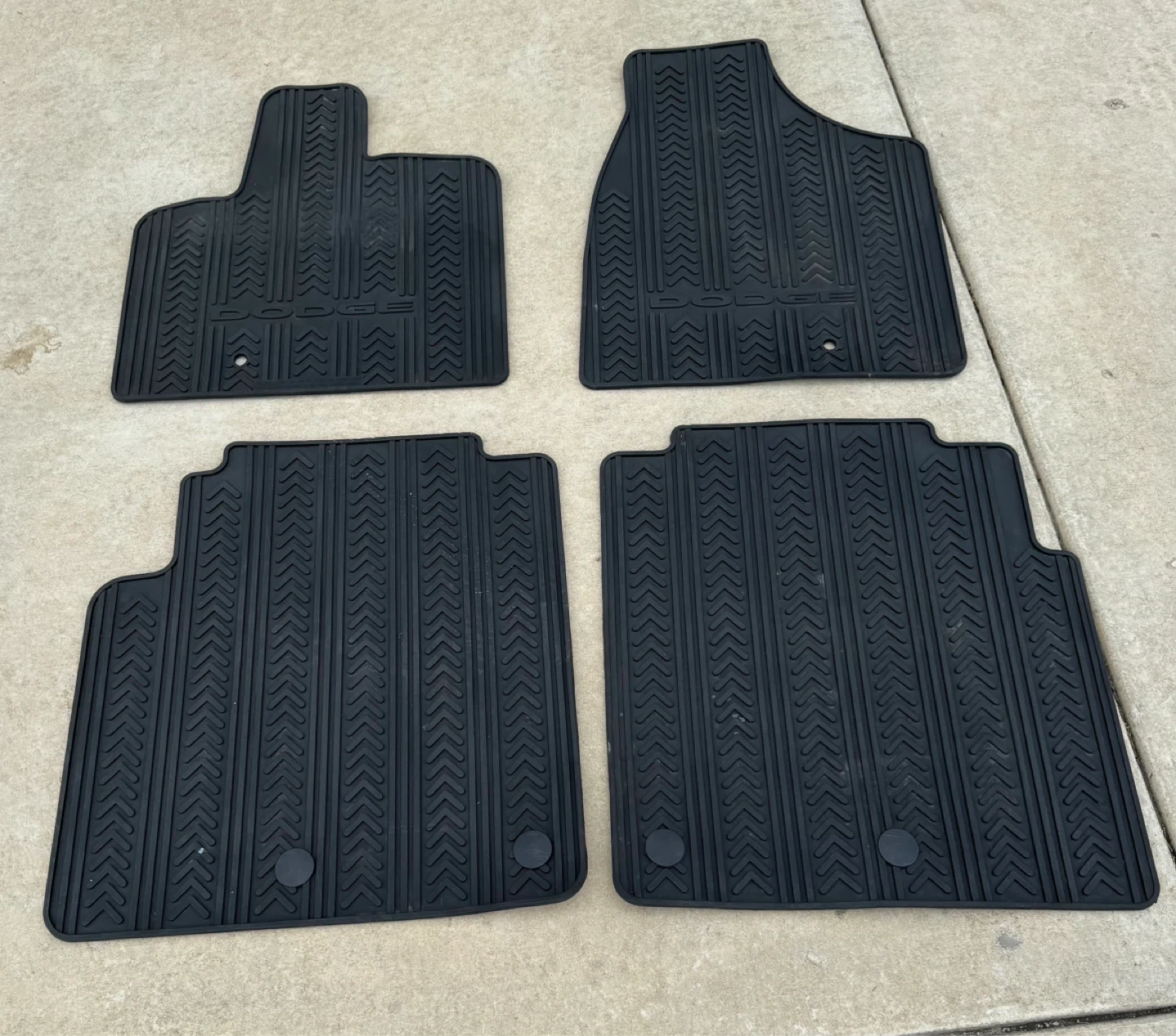 Dodge All Weather Floor Mats Set