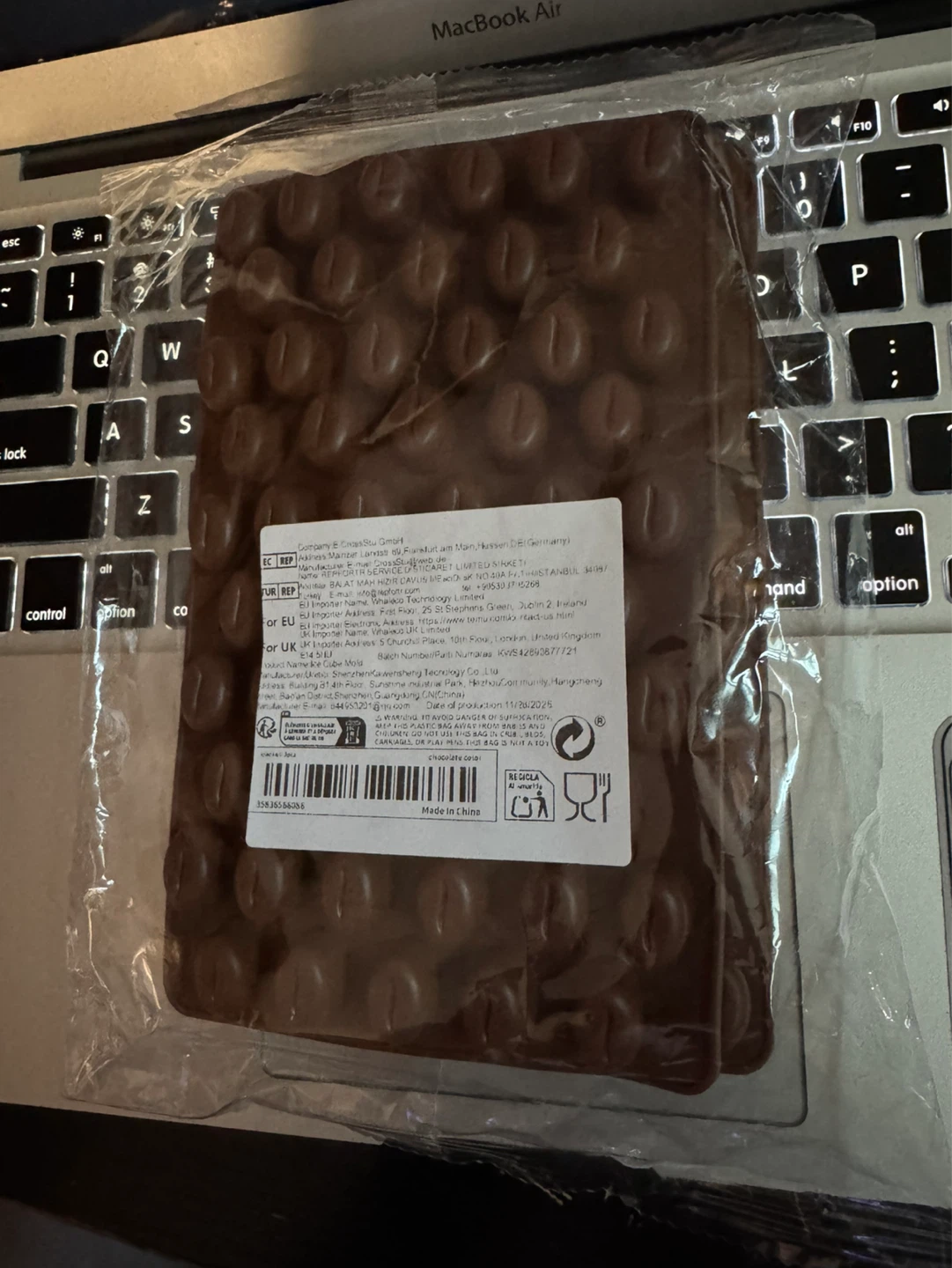 Coffee Bean Chocolate Mould - 2 PCS