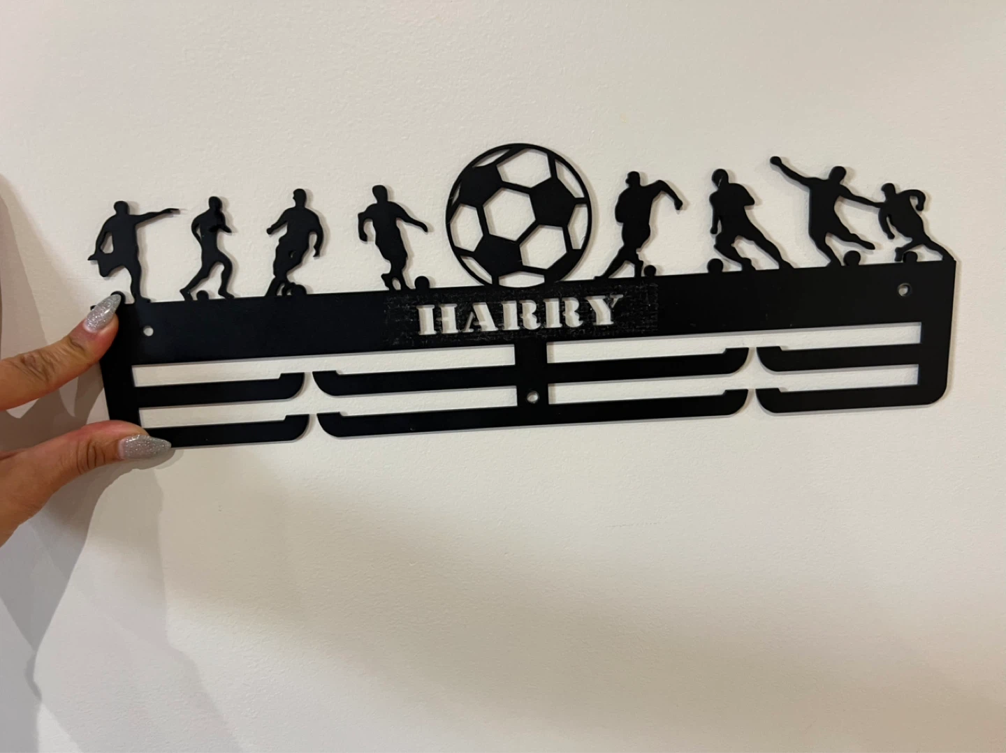 Soccer Medal Holder - 'Harry'