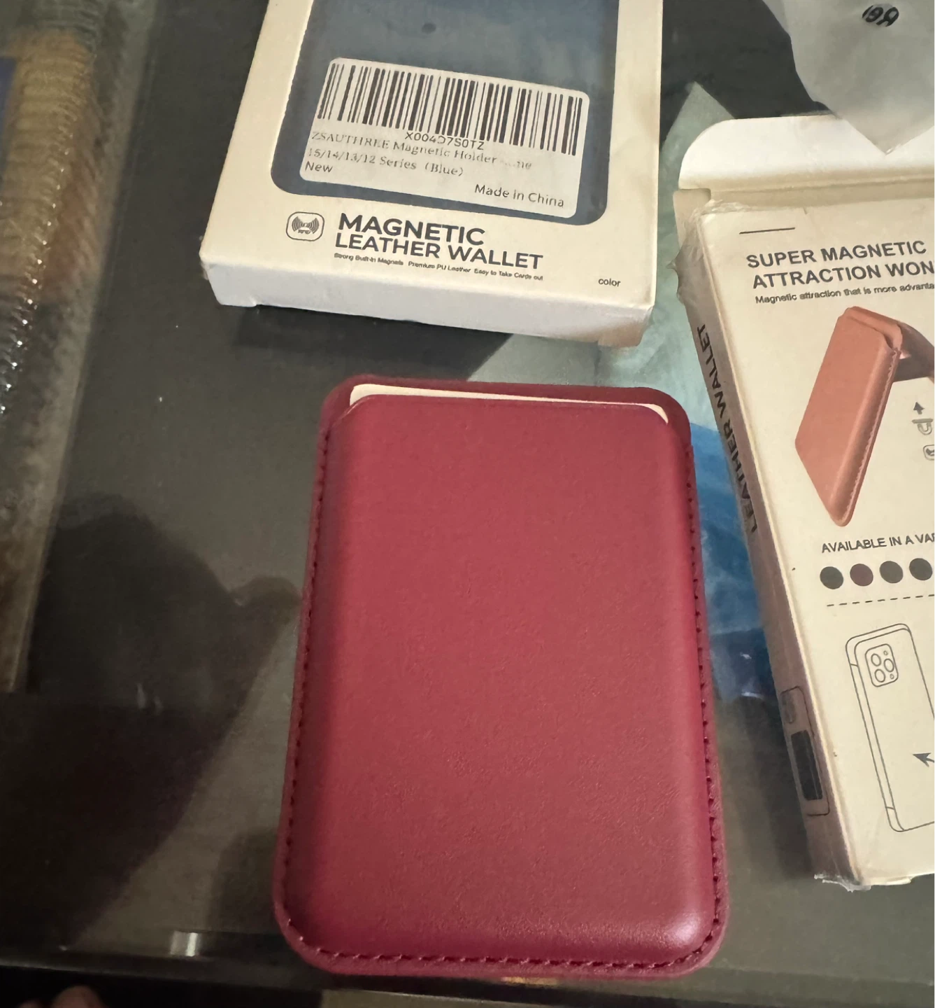 New Fashion Magnetic Leather Wallet Holder - photo 5