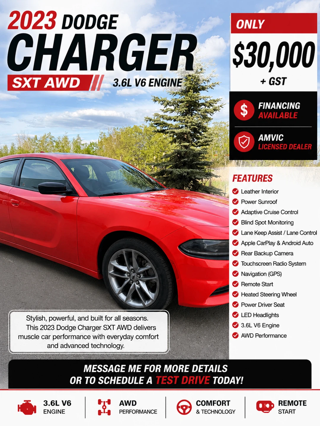 2023 Dodge Charger SXT AWD