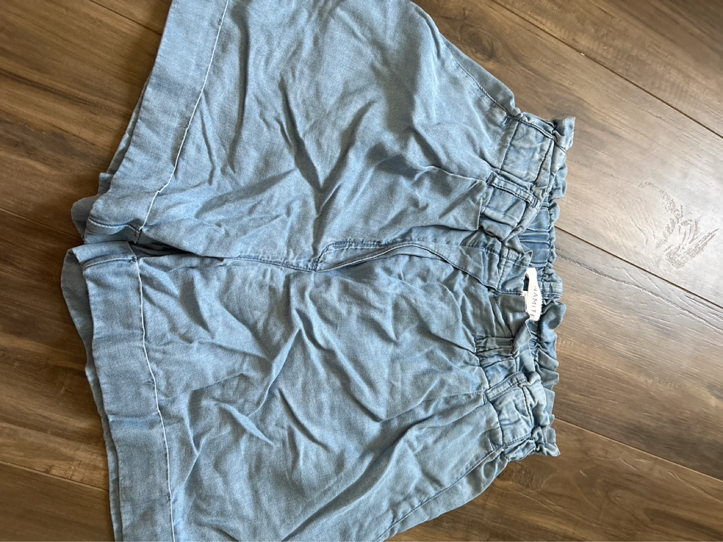 Dynamite Striped Paperbag Waist Shorts - photo 2