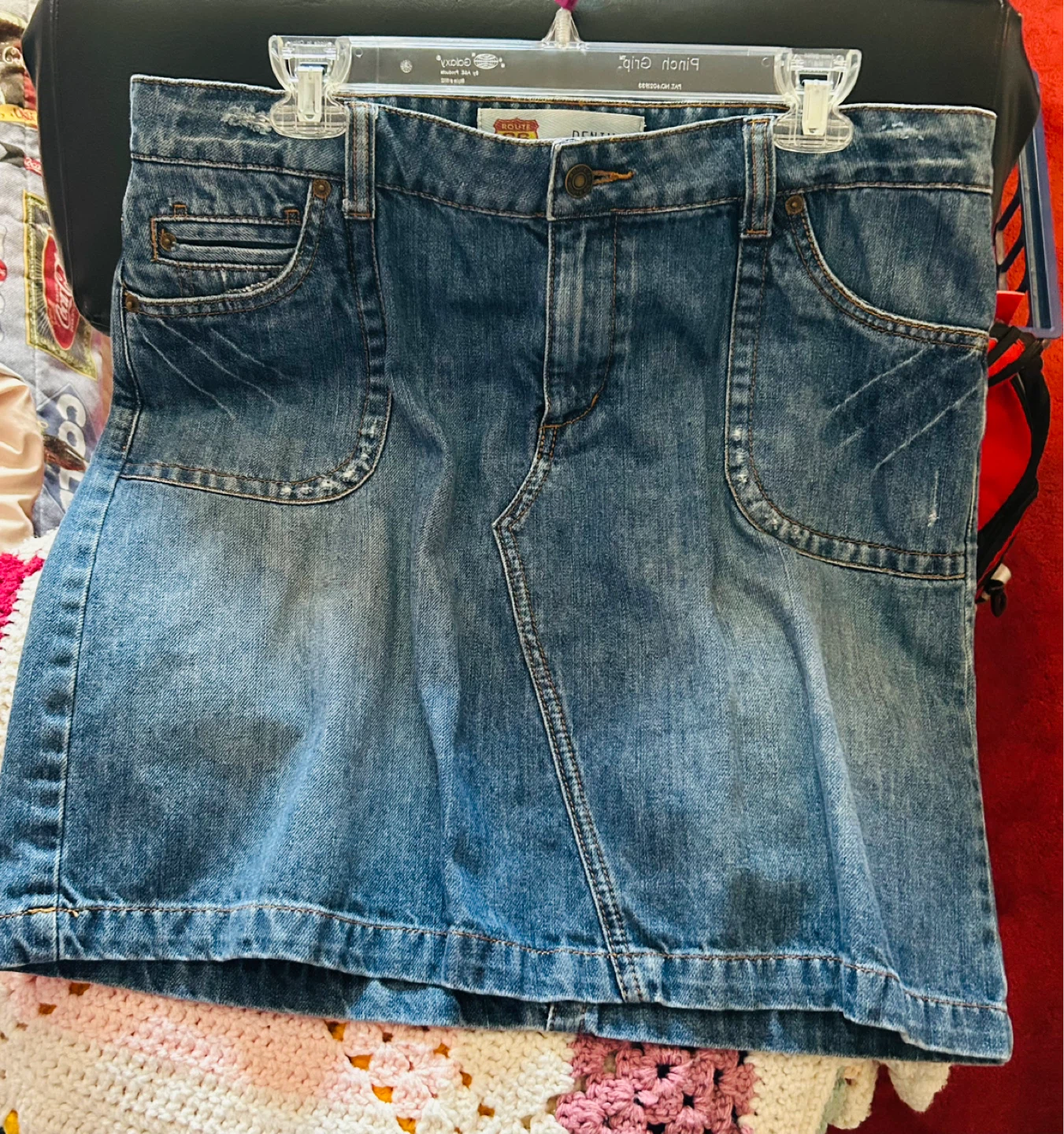 Old Navy Denim Skirt Size 14 - photo 4
