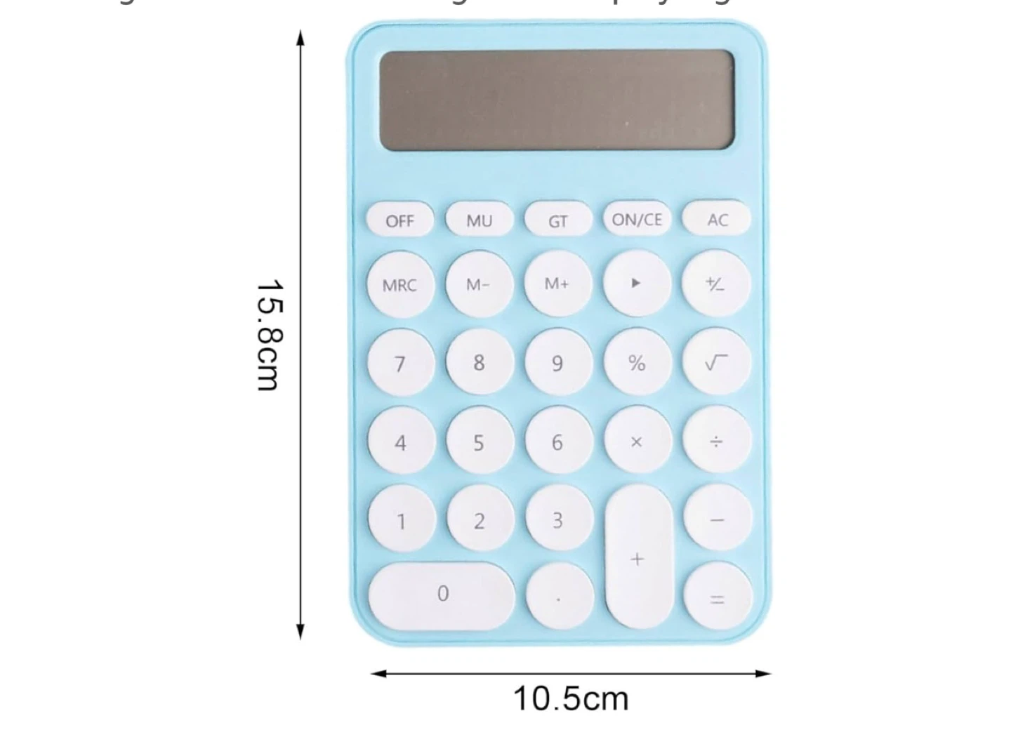 Decklit Desktop Calculator - Blue - photo 5