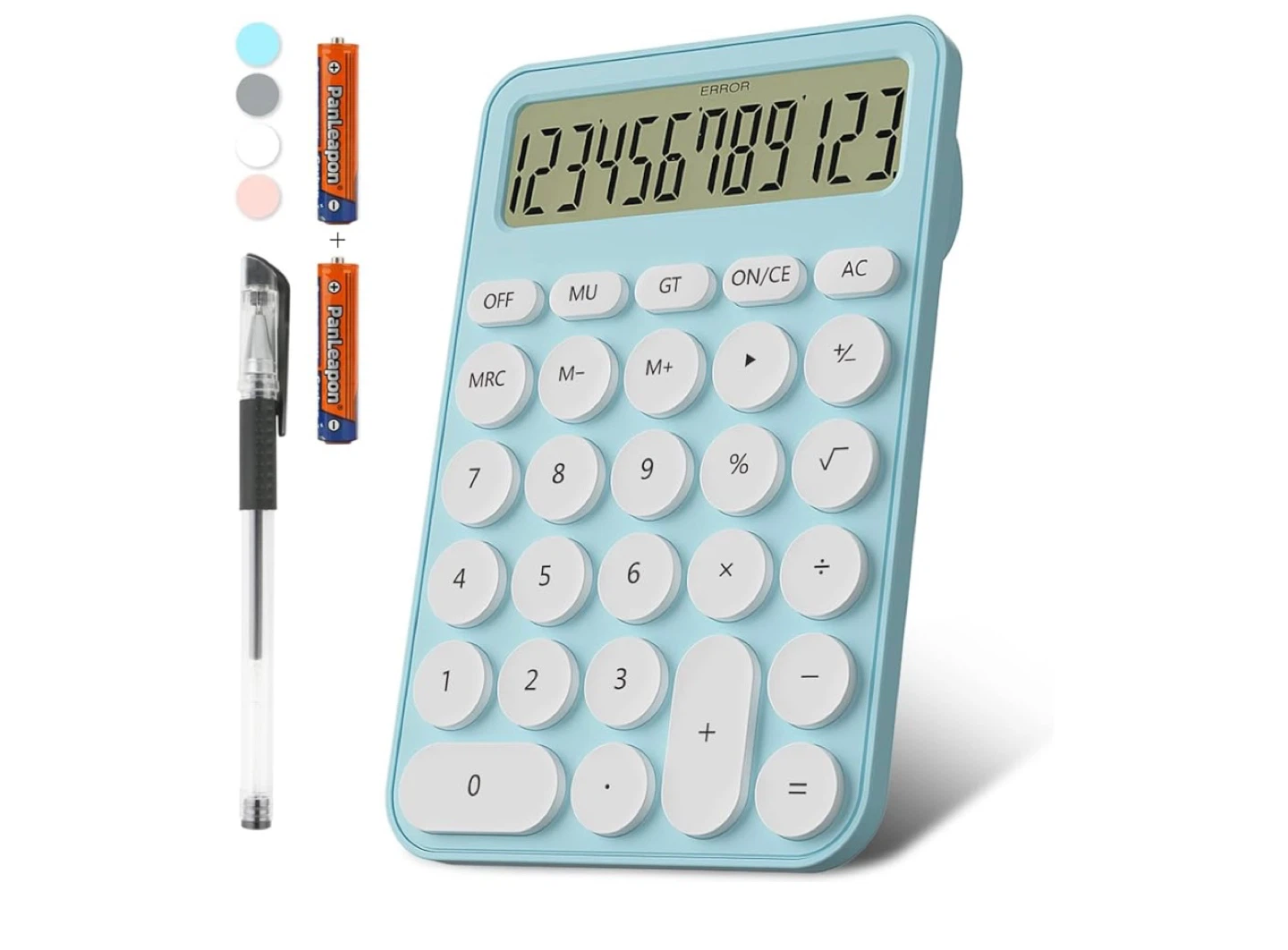 Decklit Desktop Calculator - Blue - photo 2