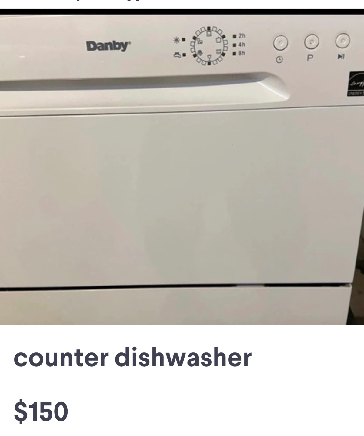 Danby Counter Dishwasher