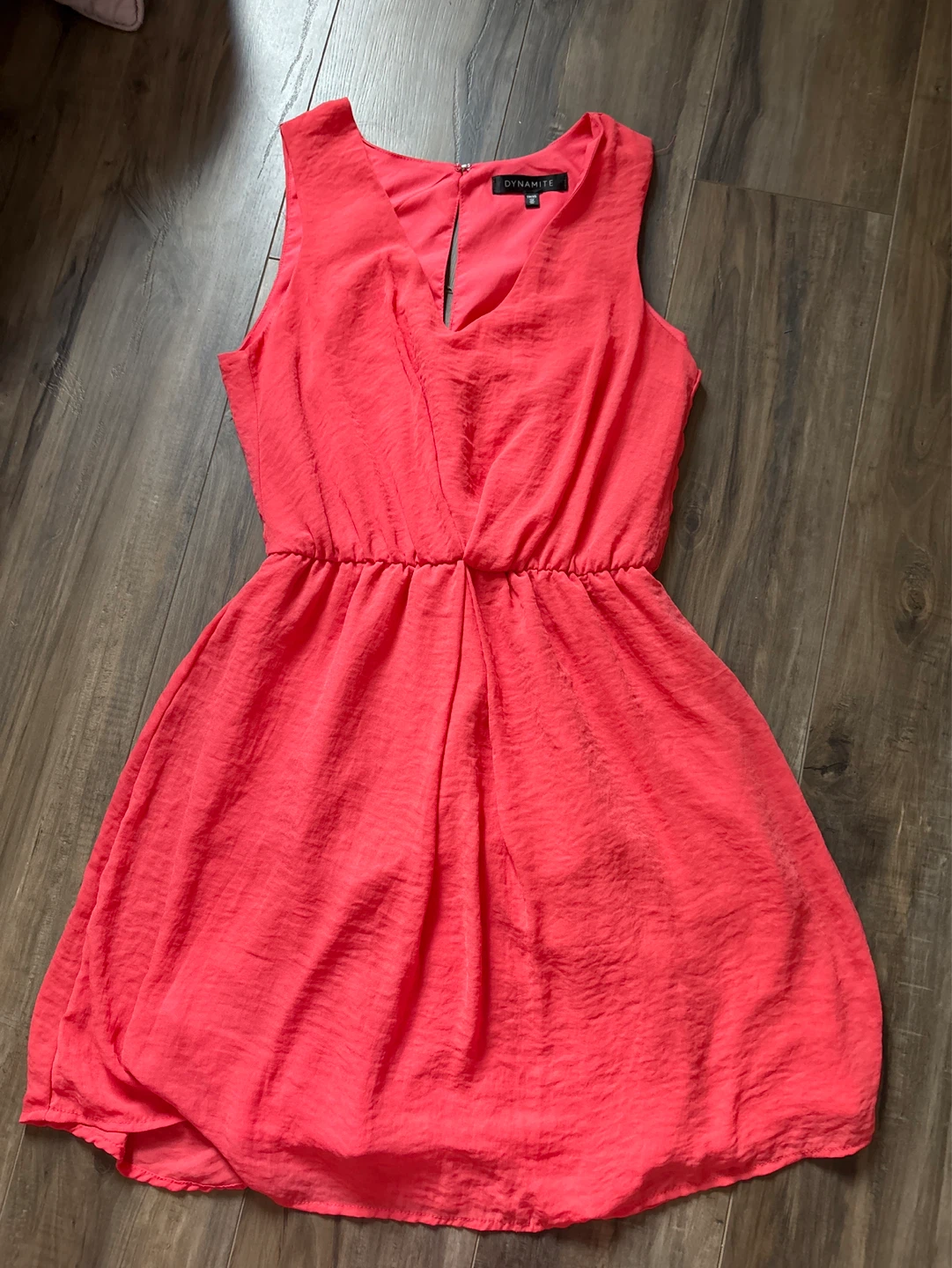 Dynamite Coral Pink Dress