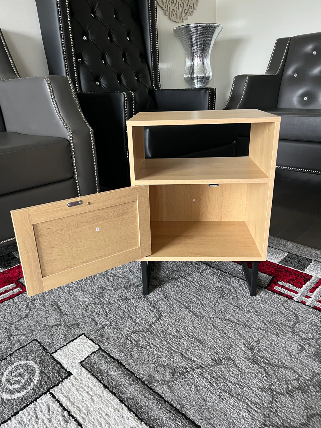 Brand New Nightstand w/ Drawer - photo 2