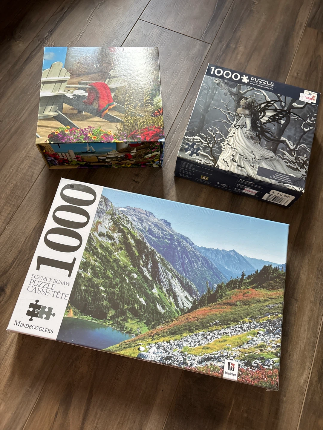 Mindbogglers 1000 Piece Jigsaw Puzzle - Mountain Lake