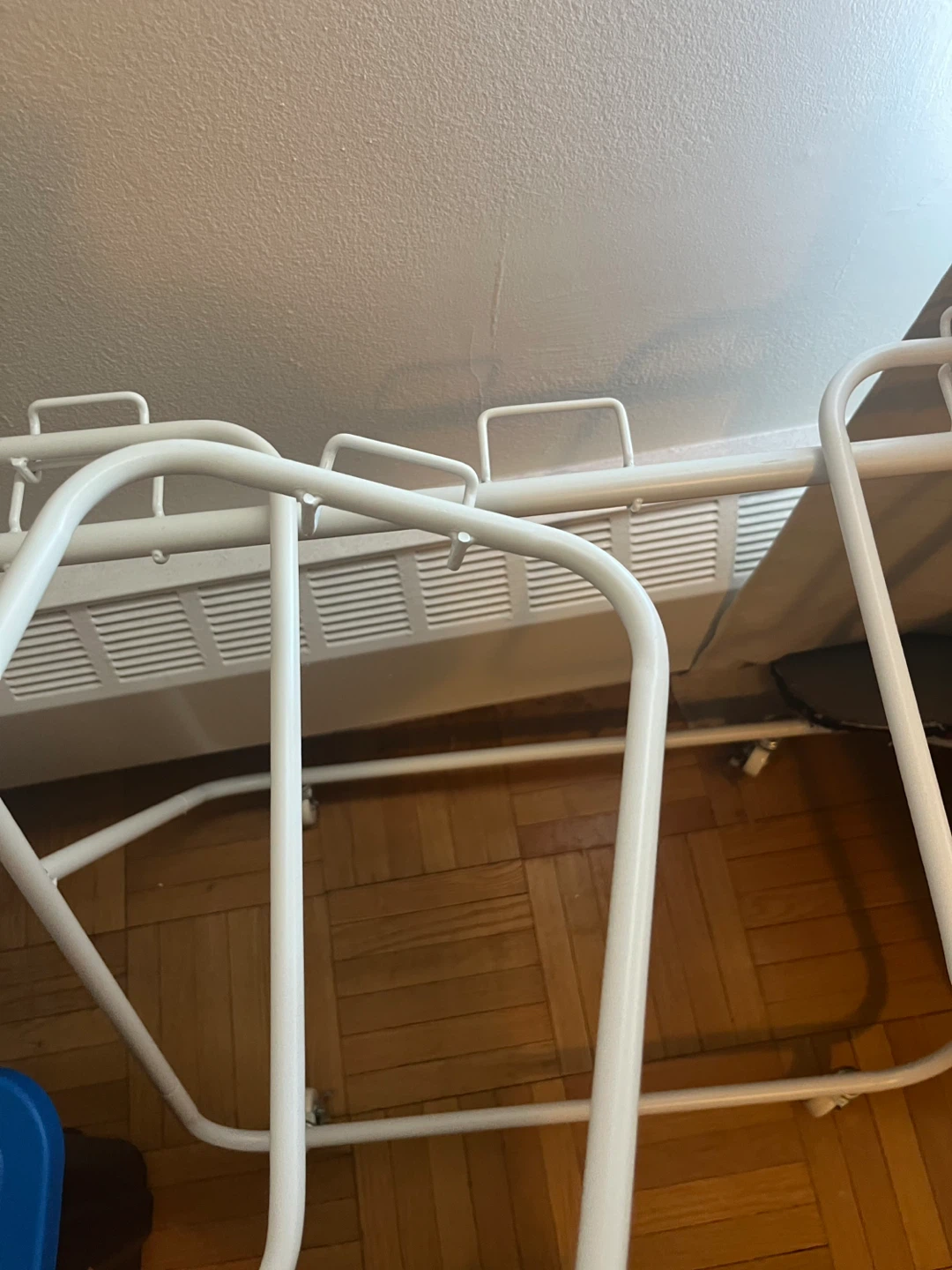 White 3-Bag Laundry Sorter Cart - photo 3