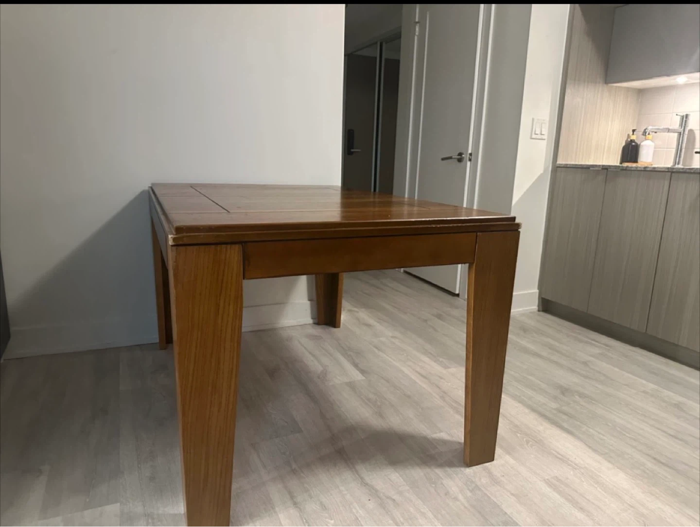 Wooden Extendable Dining Table - photo 2