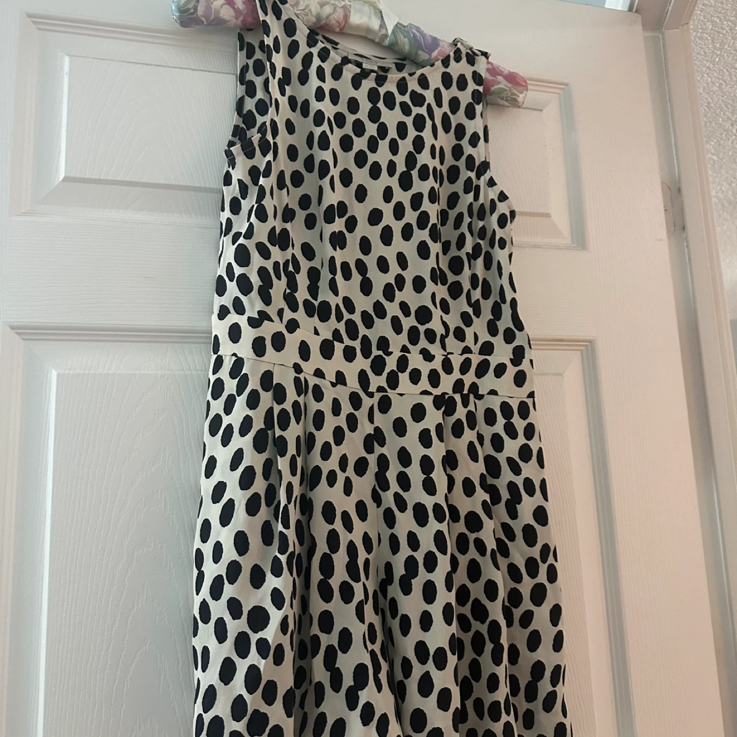 LOFT Polka Dot Sleeveless Dress - photo 3