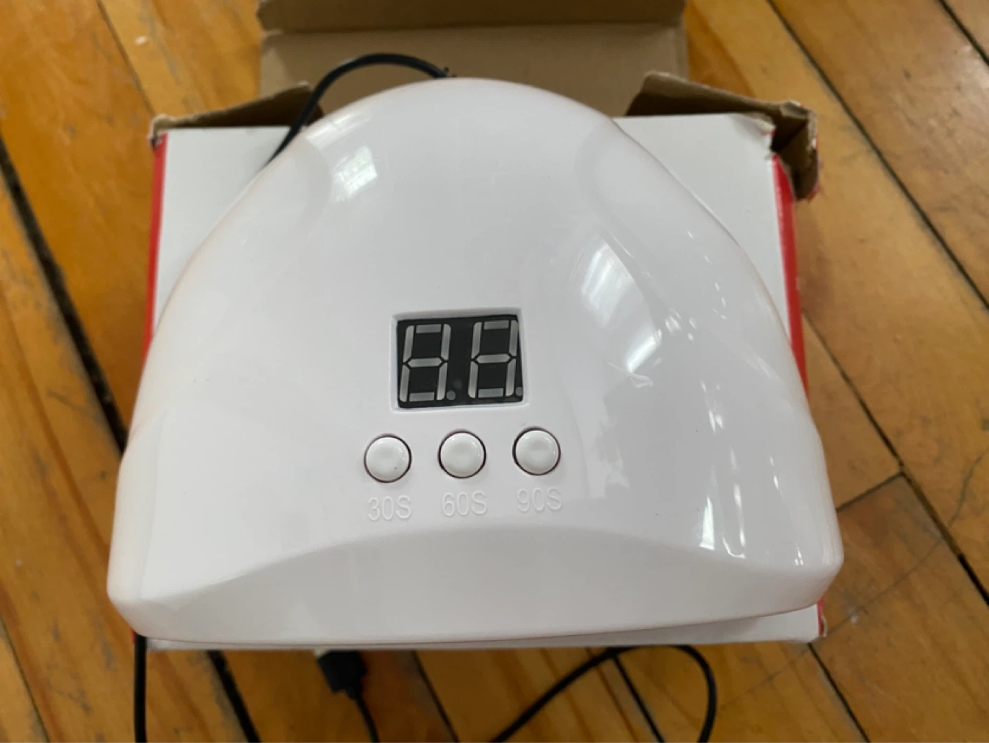 12-LED Intelligent Phototherapy Machine Nail Lamp - photo 3