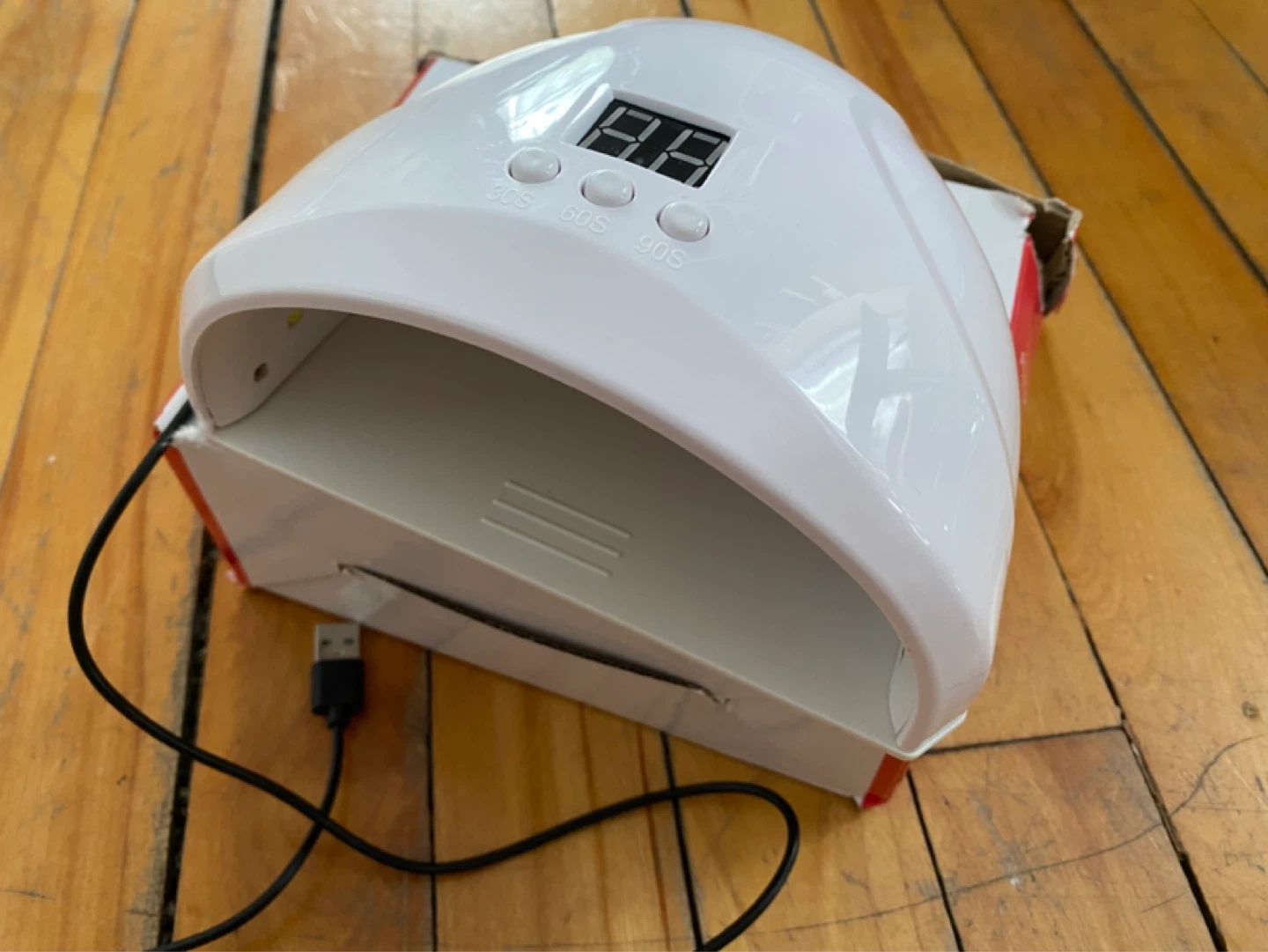 12-LED Intelligent Phototherapy Machine Nail Lamp - photo 2