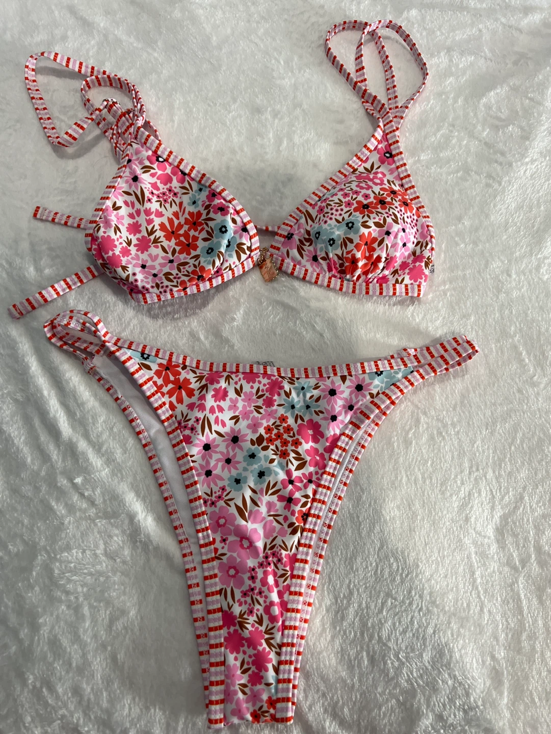 Floral Bikini Swimsuit Set