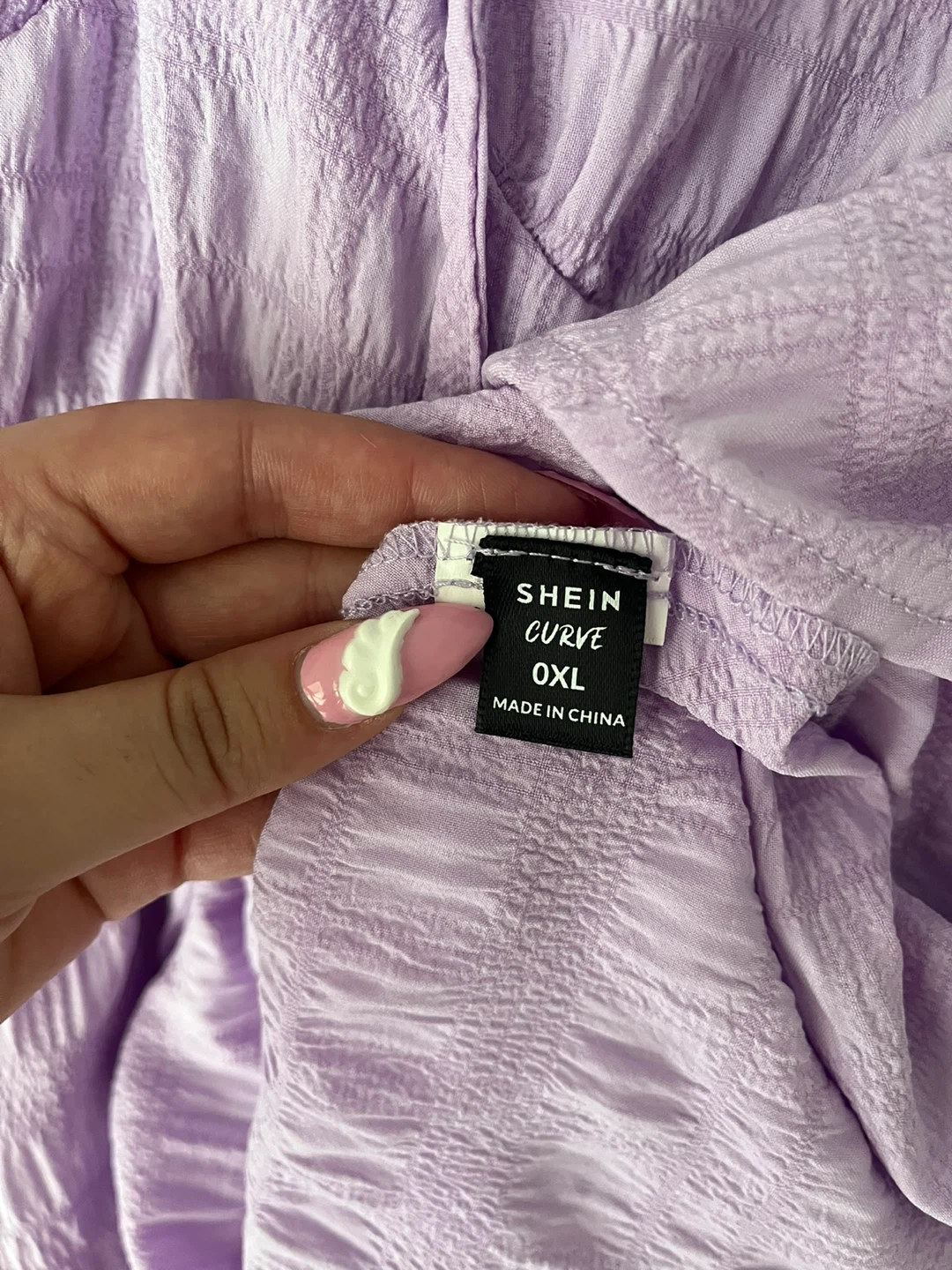 SHEIN CURVE Puff Sleeve Mini Dress - photo 3