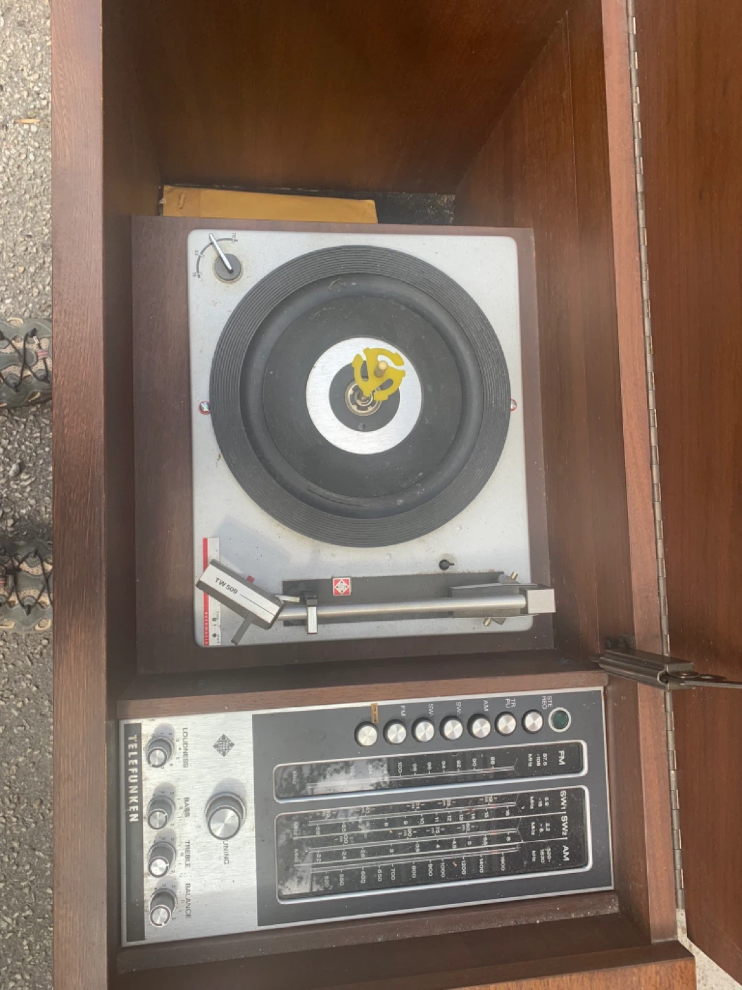 Telefunken Stereo Console Record Player - photo 2