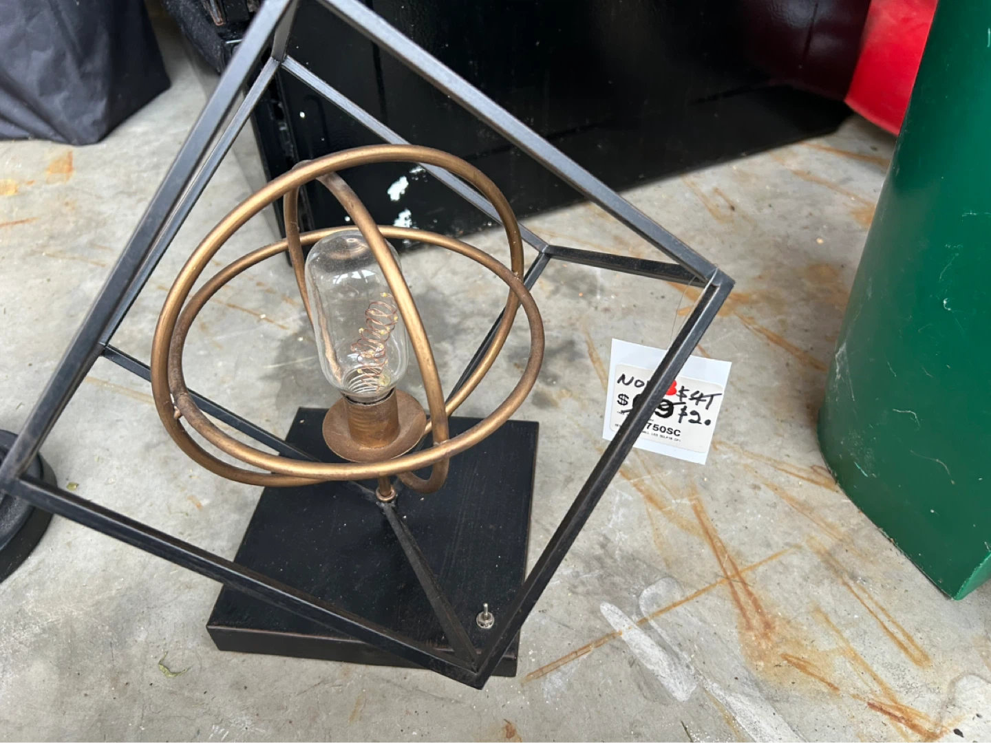 Modern Geometric Table Lamp - photo 2