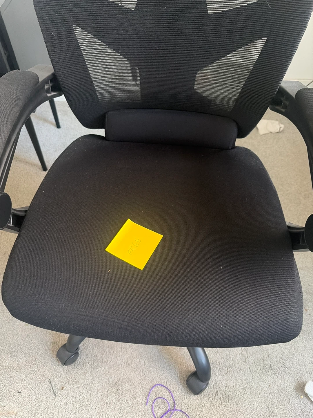 Black Ergonomic Mesh Office Chair - photo 3