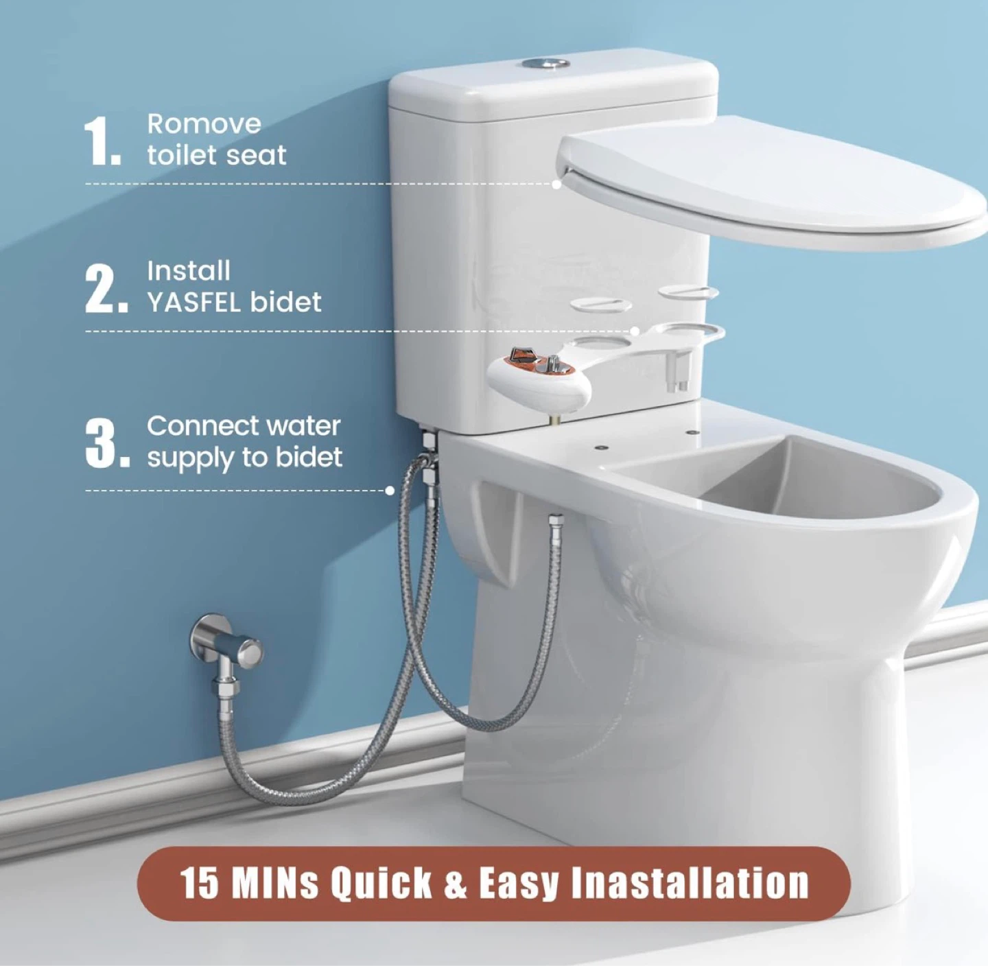 YASFEL Non-Electric Bidet Attachment - photo 5