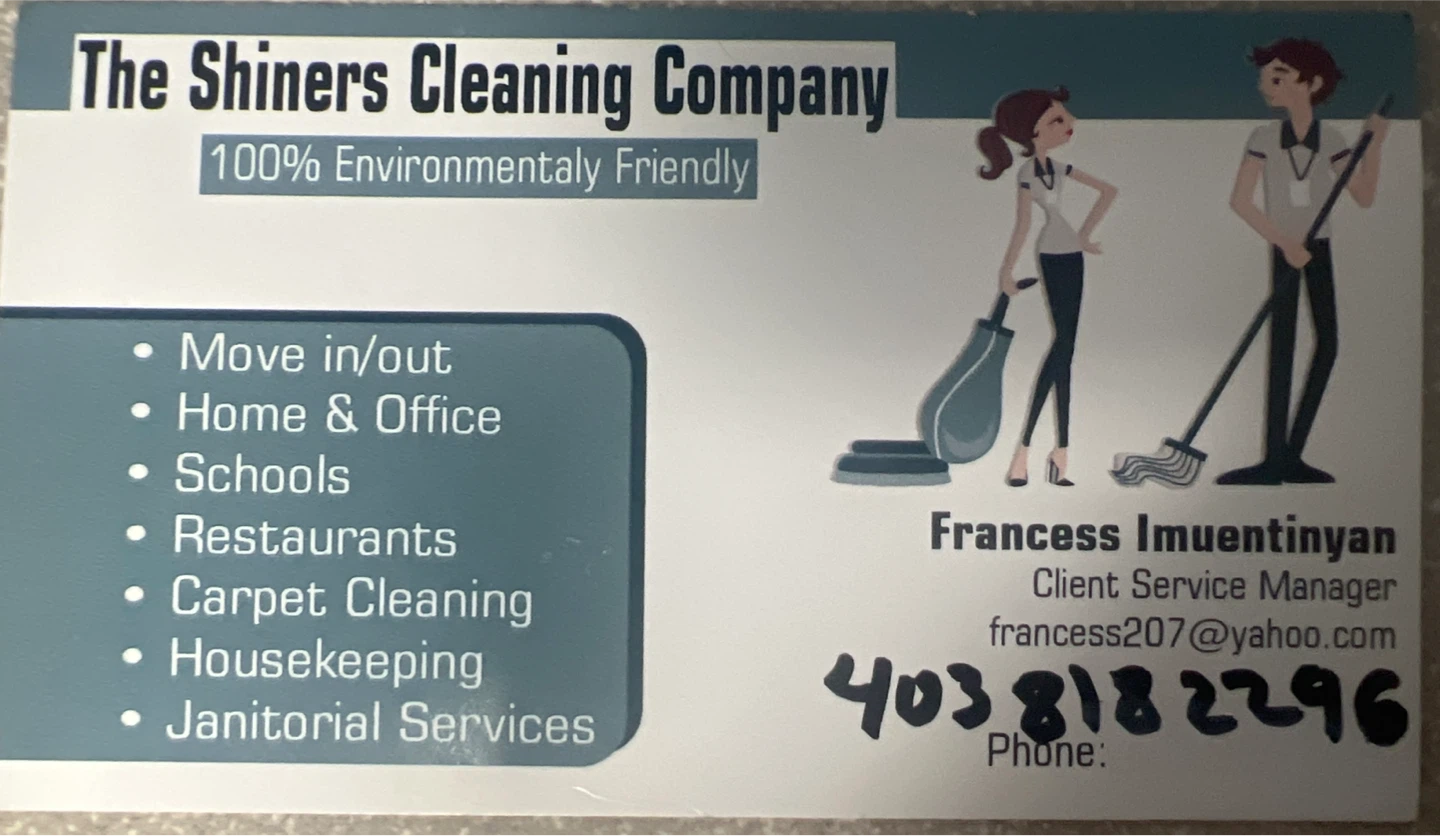 The shiners cleaning company