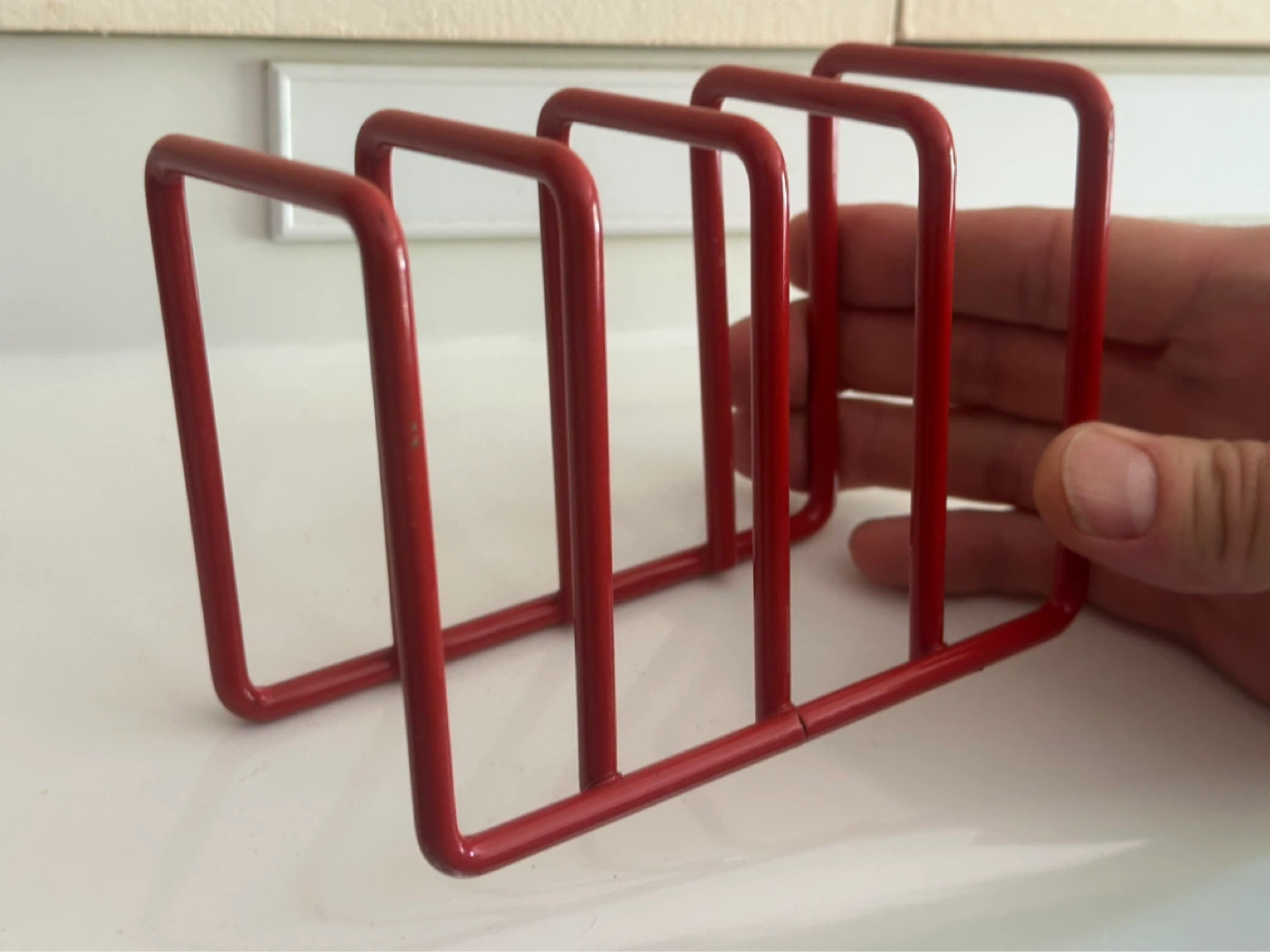 Mid Century Kitchen Roll/cup  Organizer post mod napkin holder - photo 5
